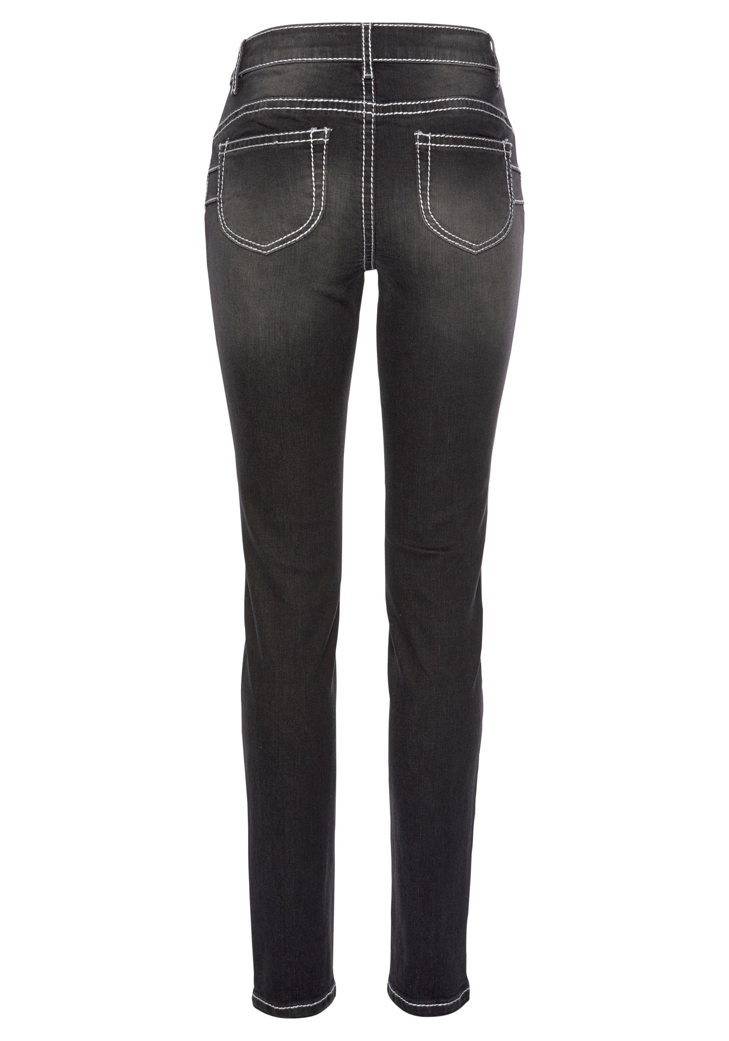 Arizona Slim fit jeans Heavy Washed - Shaping