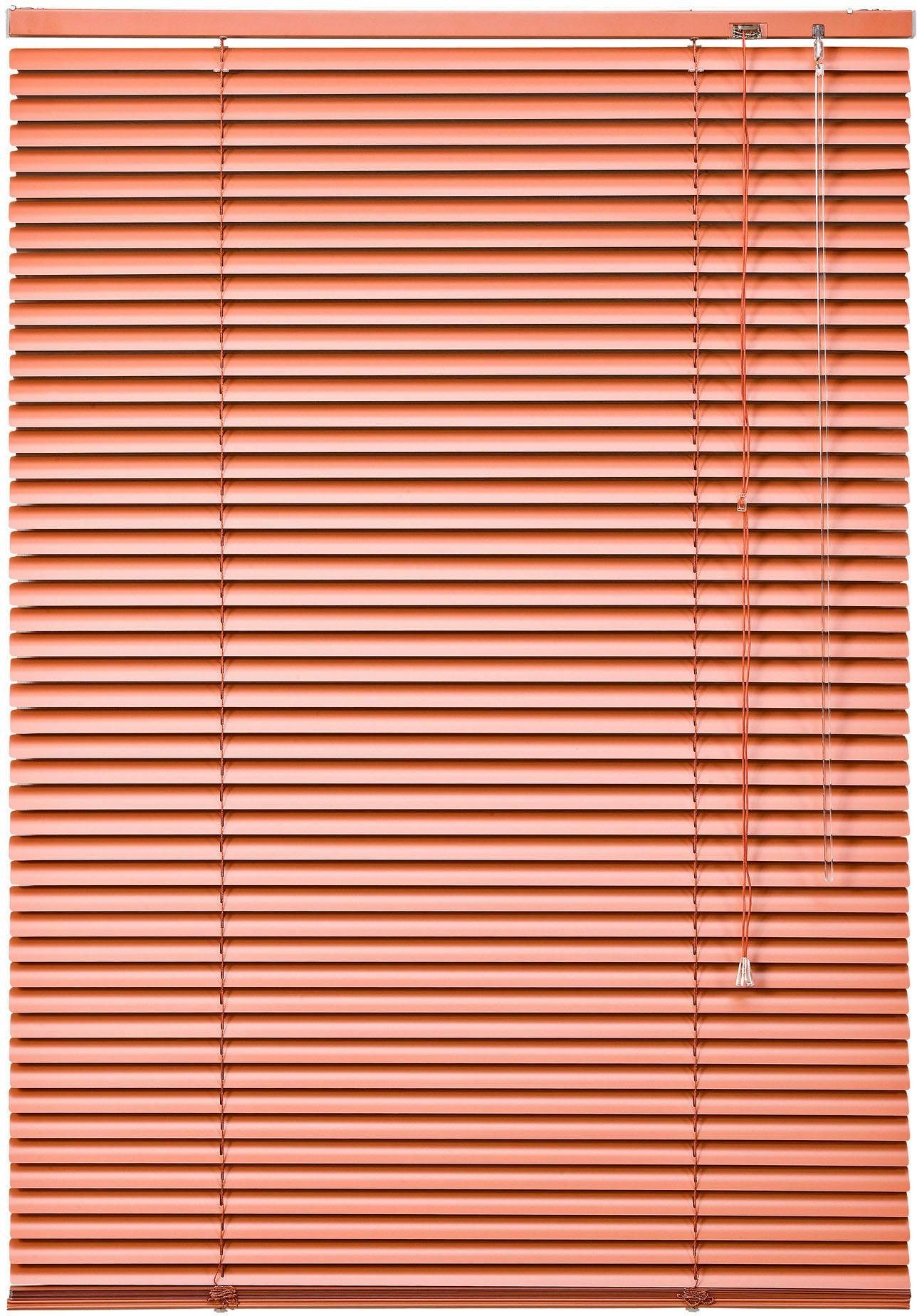 Liedeco Jaloezie Aluminium-jaloezie (1 stuk) vouwgordijnen & jaloezieën maat 110 cm x 160 cm bruin