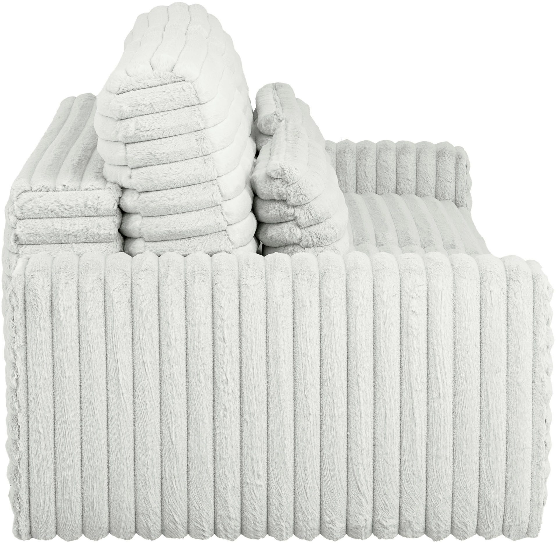 LeGer Home by Lena Gercke Slaapbank Imoga, kussen met slaapfunctie, 3-zits bank, bank met bedlade in moderne kleuren en stoffen, bedfunctie, ligoppervlak: 200x150 cm