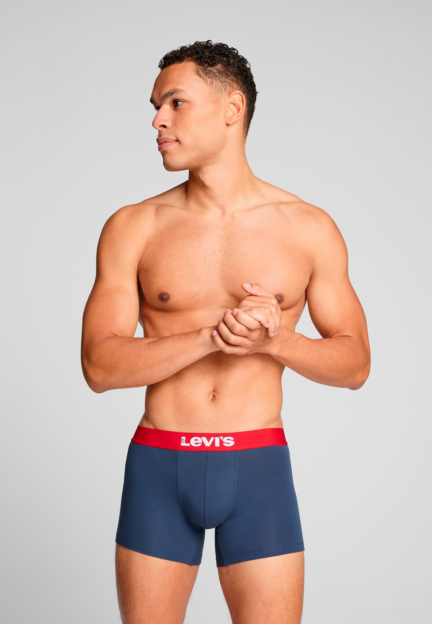 Levi's® Boxershort LEVIS MEN LOGO AOP BOXER BRIEF ORG CO 2P (Set van 2)