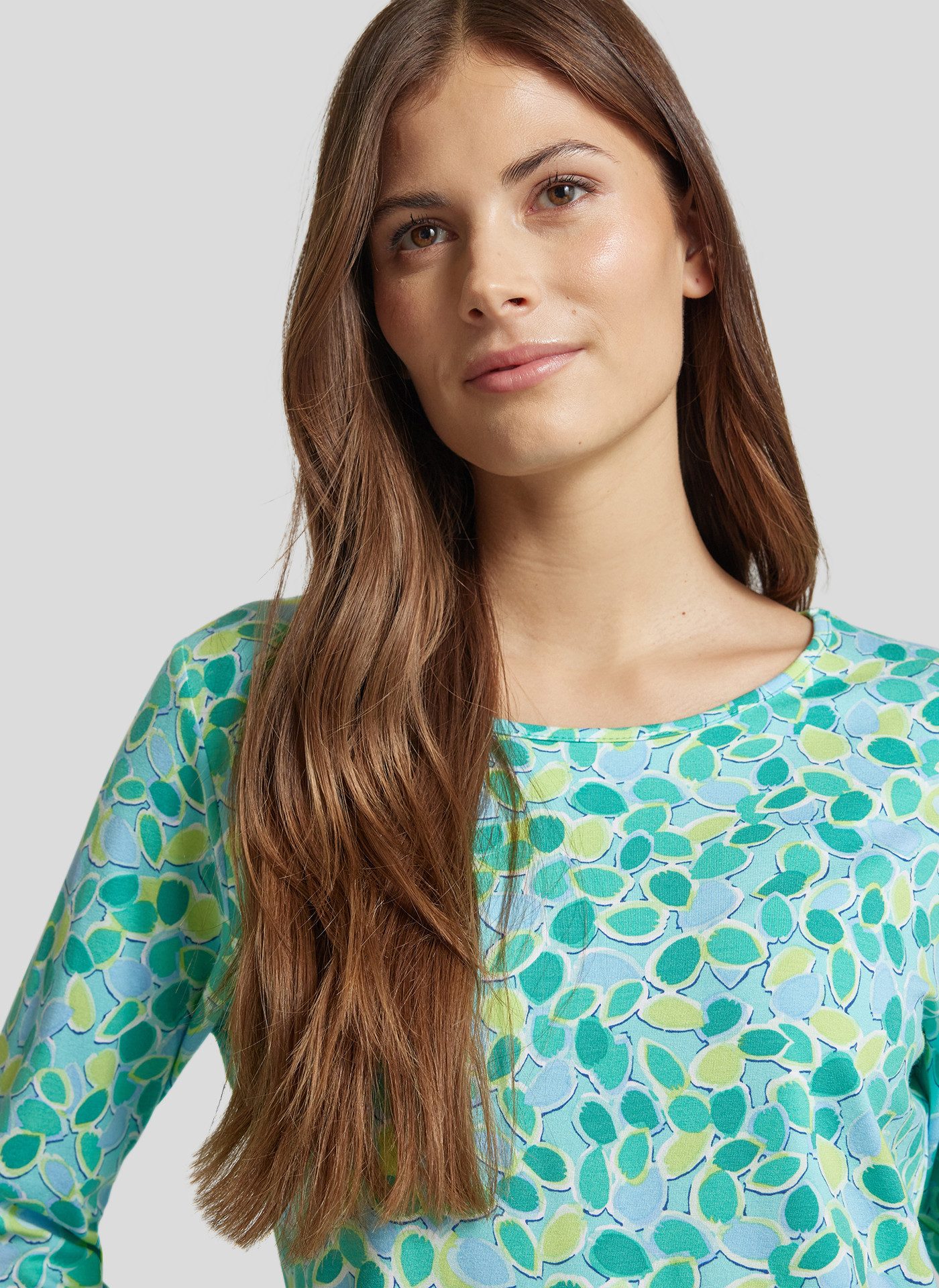 Rabe Shirt met 3/4 mouwen met grafisch patroon, met stretch