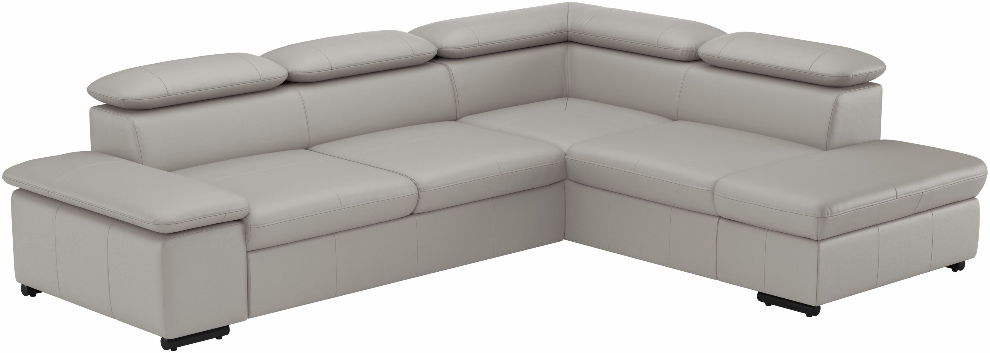 sit&more Hoekbank Alcudia L-vorm met armverstelling, optionele hoofdeindverstelling en bedfunctie