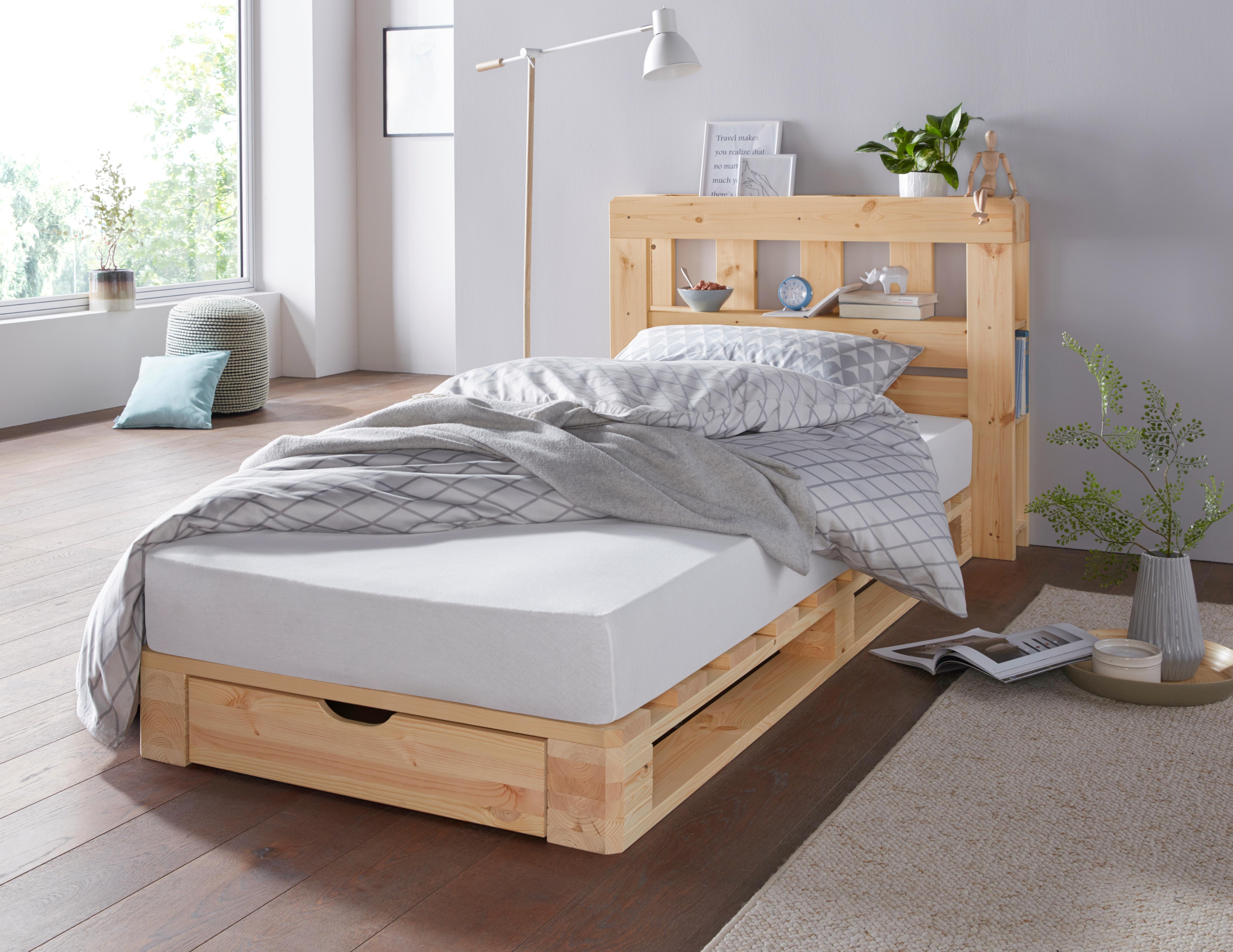 Bett 120X200 Ikea MALM Bed frame high white 120x200 cm IKEA Es 