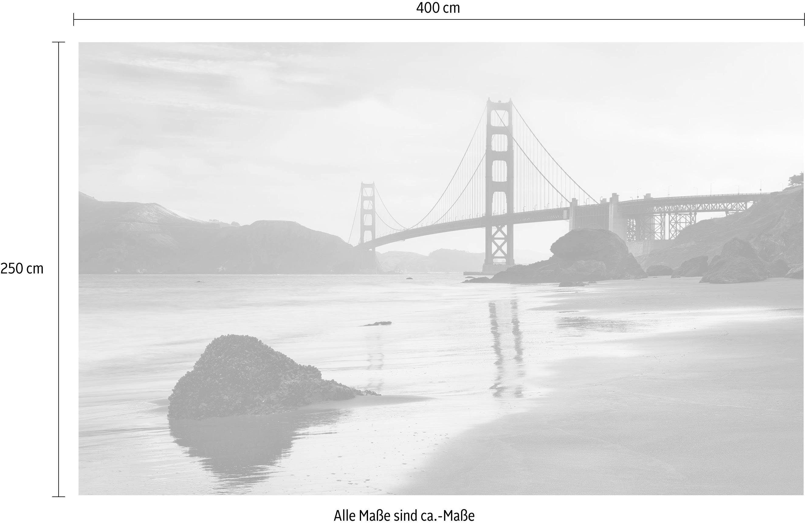 Komar Vliesbehang Digitale print vlies - Golden Gate - Afmeting 400 x 250 cm (1 stuk)