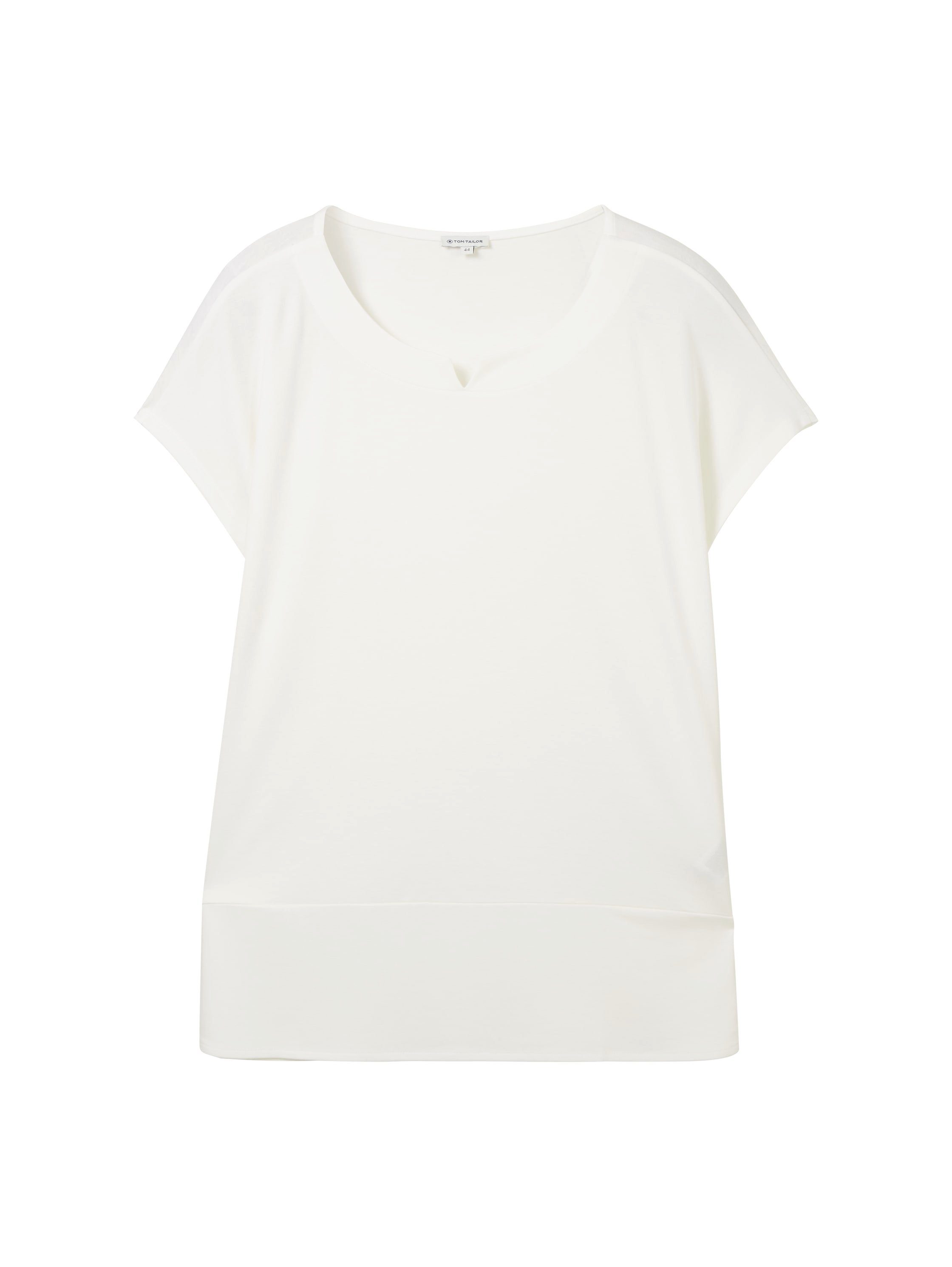 TOM TAILOR MY TRUE ME T-shirt met ronde halslijn en extra brede tailleband