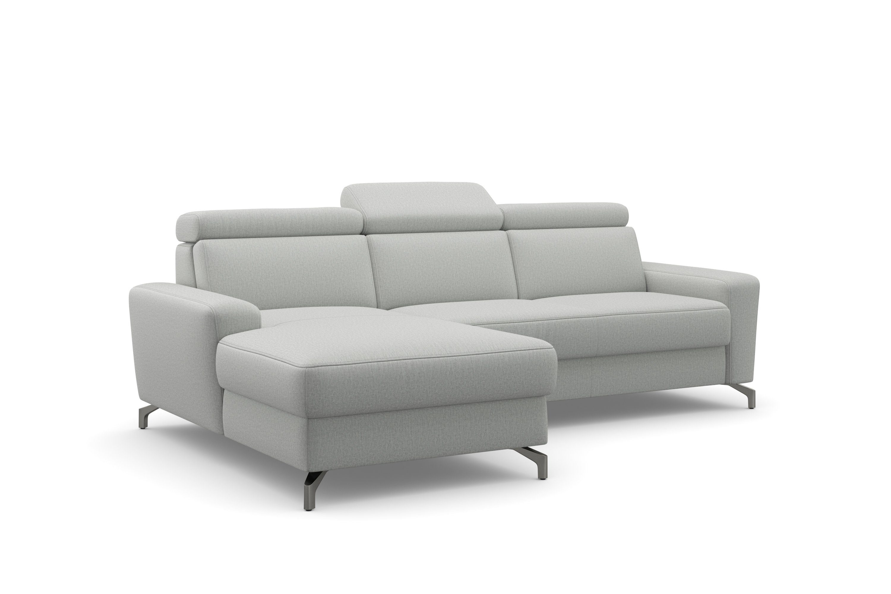 sit&more Hoekbank Scarlett L-vorm met verstelbare hoofdsteun, naar keuze met slaapfunctie, bedkist