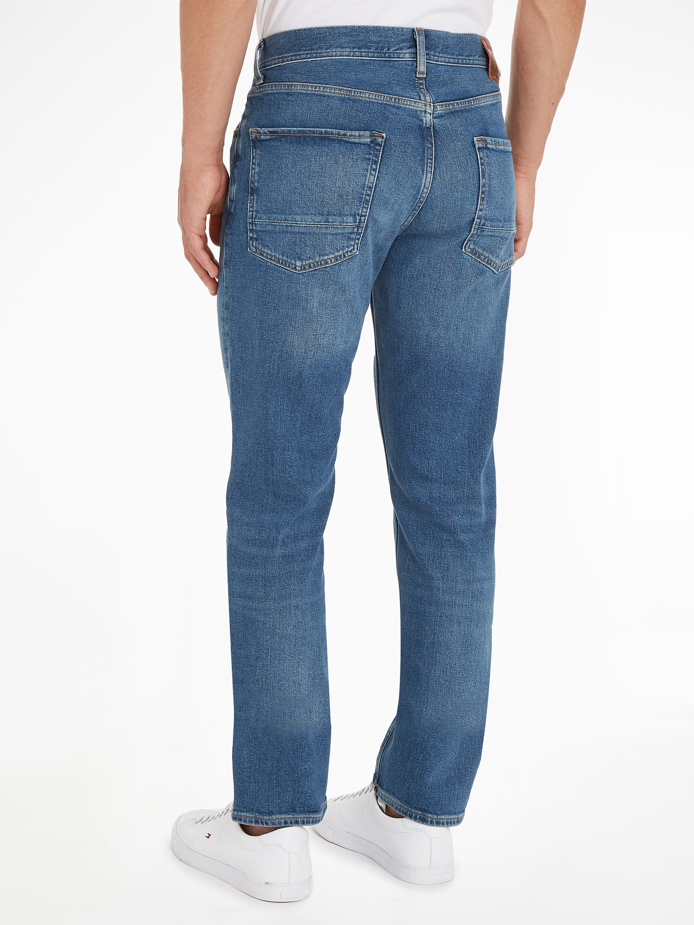 Tommy Hilfiger Straight jeans Denton van katoen-denim met stretch