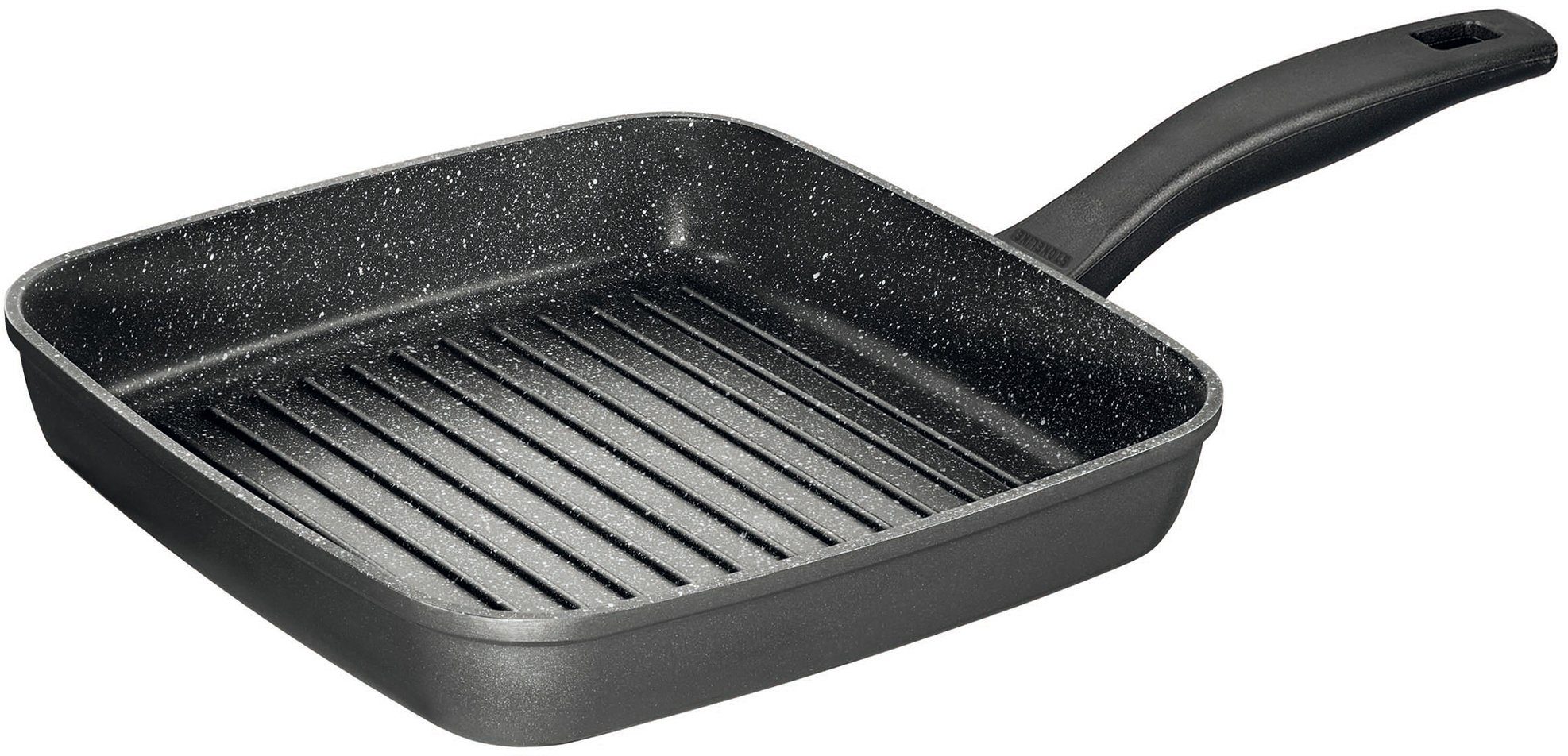 STONELINE Grillpan 26x26 cm, inductie grillpannen grijs