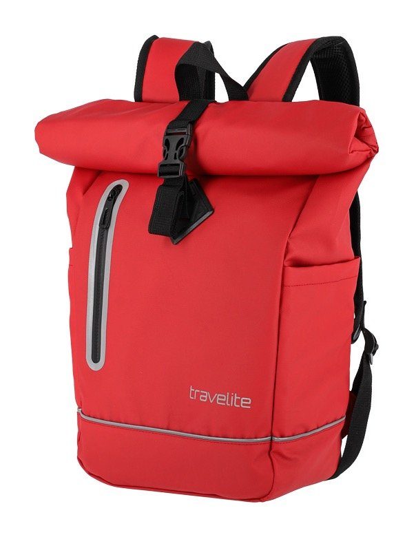 travelite Vrijetijdsrugzak BASICS roll-up rugzak zeil Wandelrugzak Reisrugzak Streetpack Werkrugzak