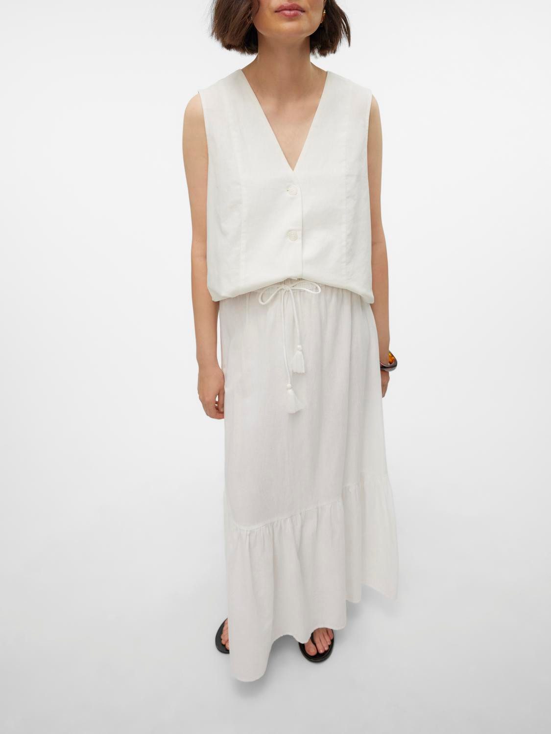 Vero Moda Maxirok VMPRETTY HW MAXI SKIRT WVN GA NOOS