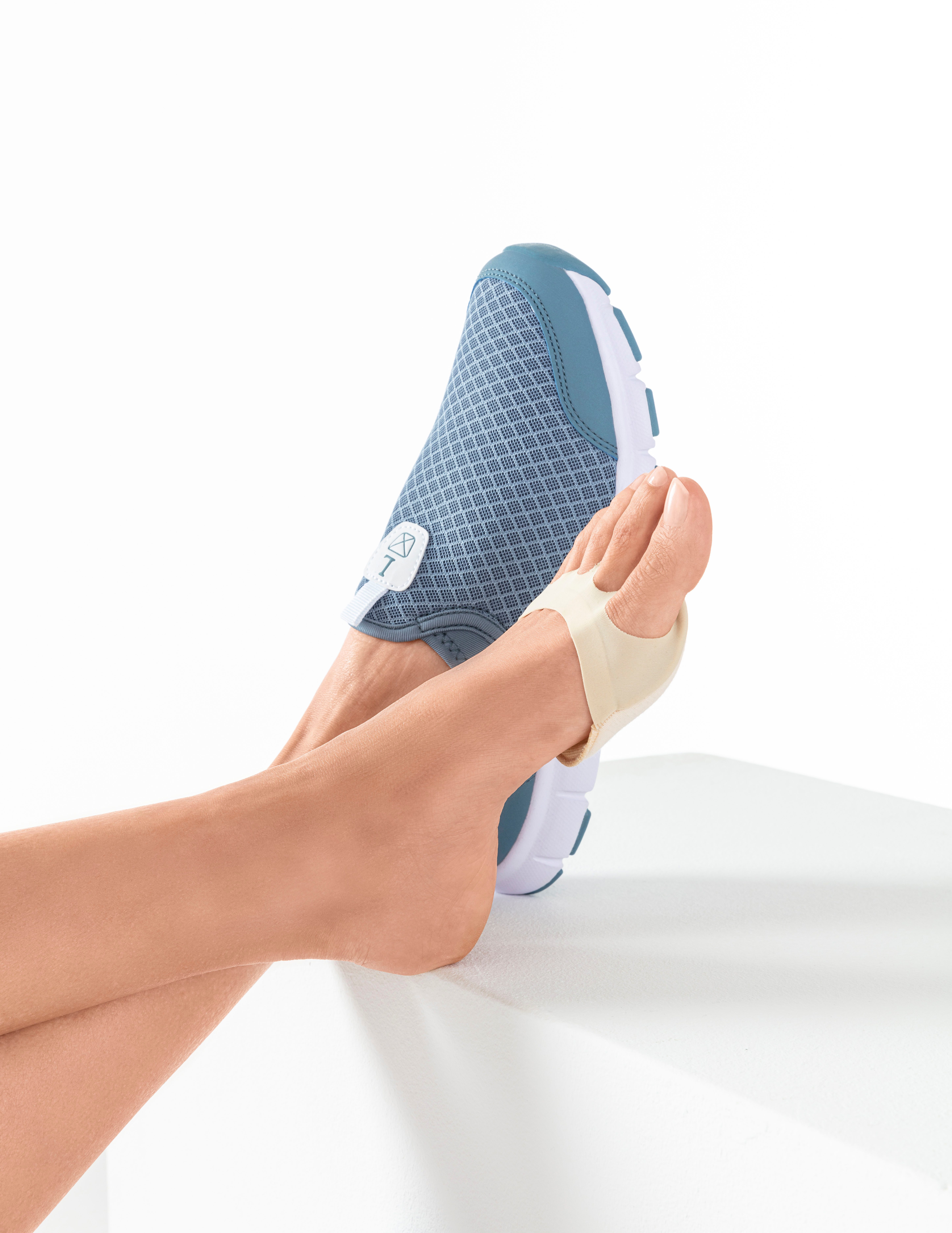 Vivance Teensokjes met voorvoetkussen voor hoge schoenen (set 3 paar)