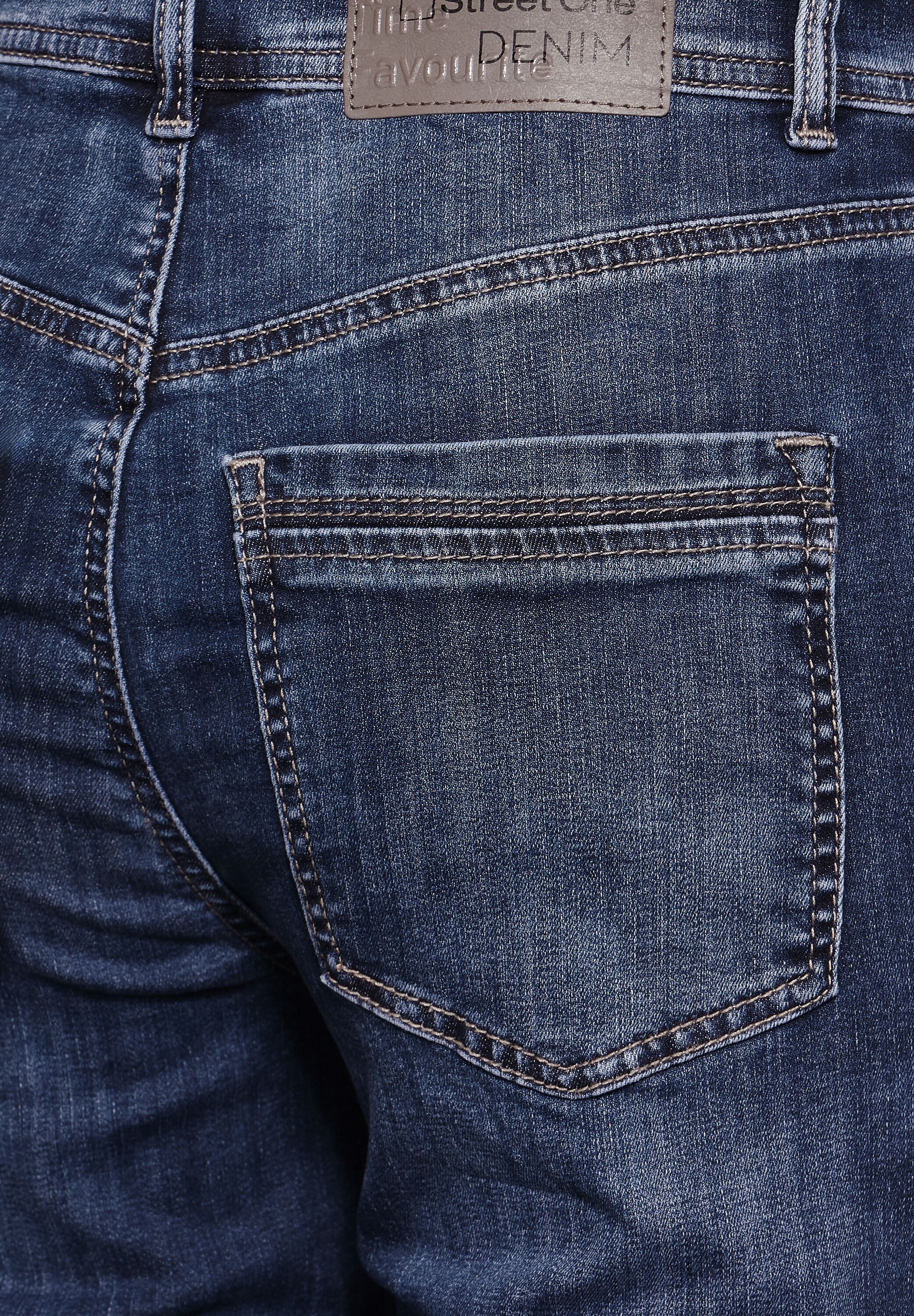 STREET ONE Straight jeans in five-pocketsstijl