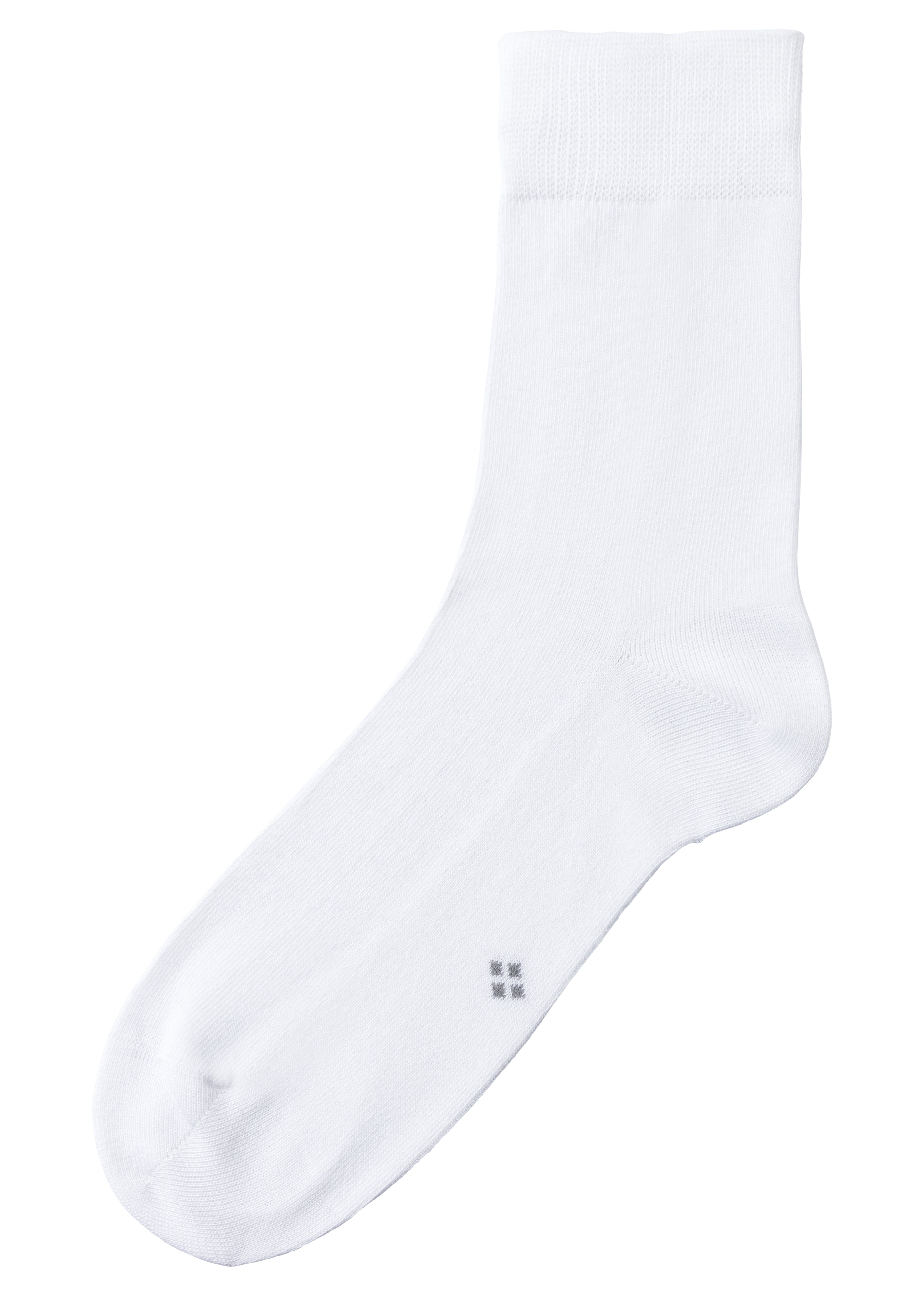 H.I.S Basic sokken met ingebreide symbolen (set, 10 paar)