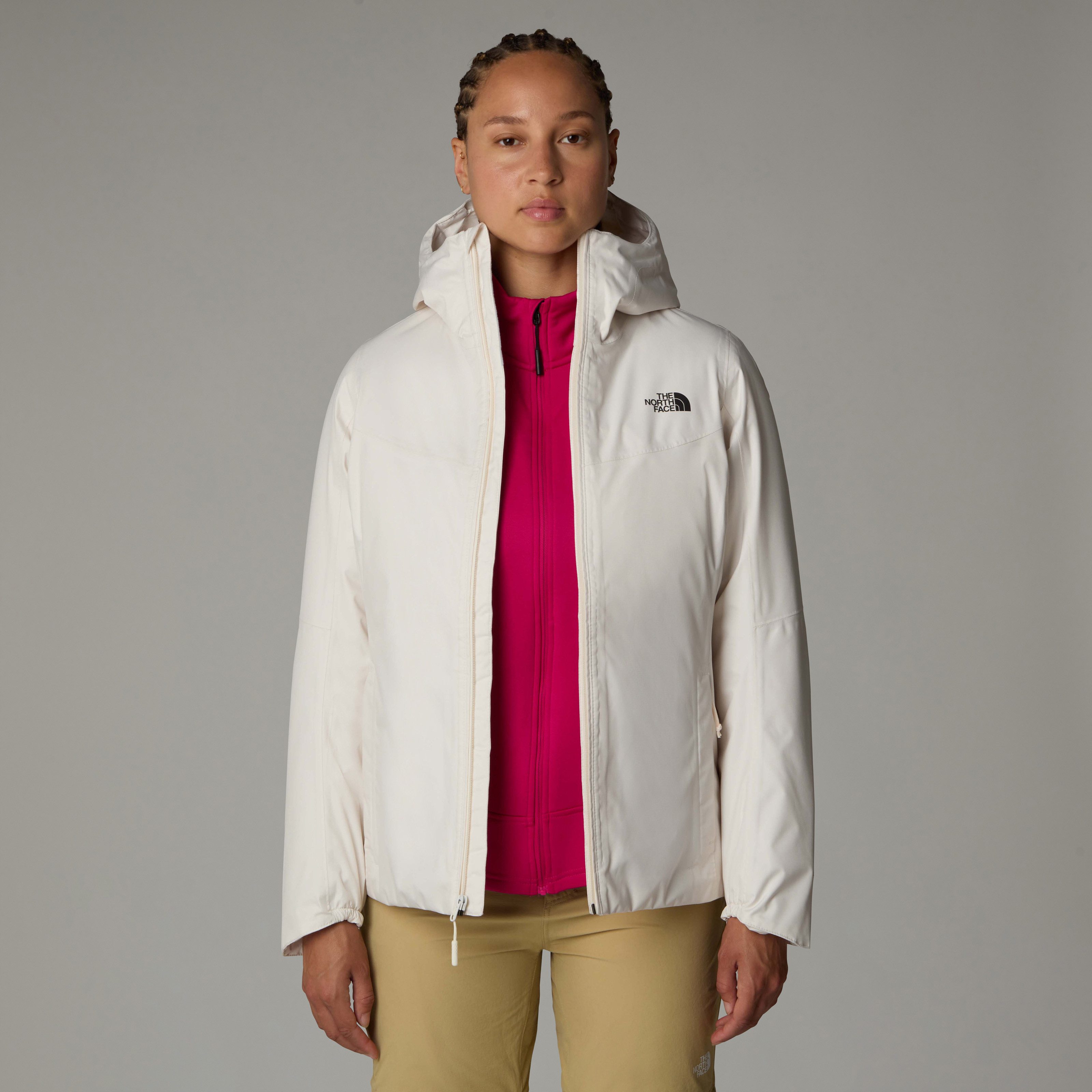 The North Face Functioneel jack W QUEST INSULATED JACKET Winterjack met logo-opdruk