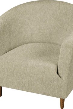 dohlemenk fauteuilhoes teide mono-elastisch stretchmateriaal met een hoog percentage katoen (1 stuk) beige