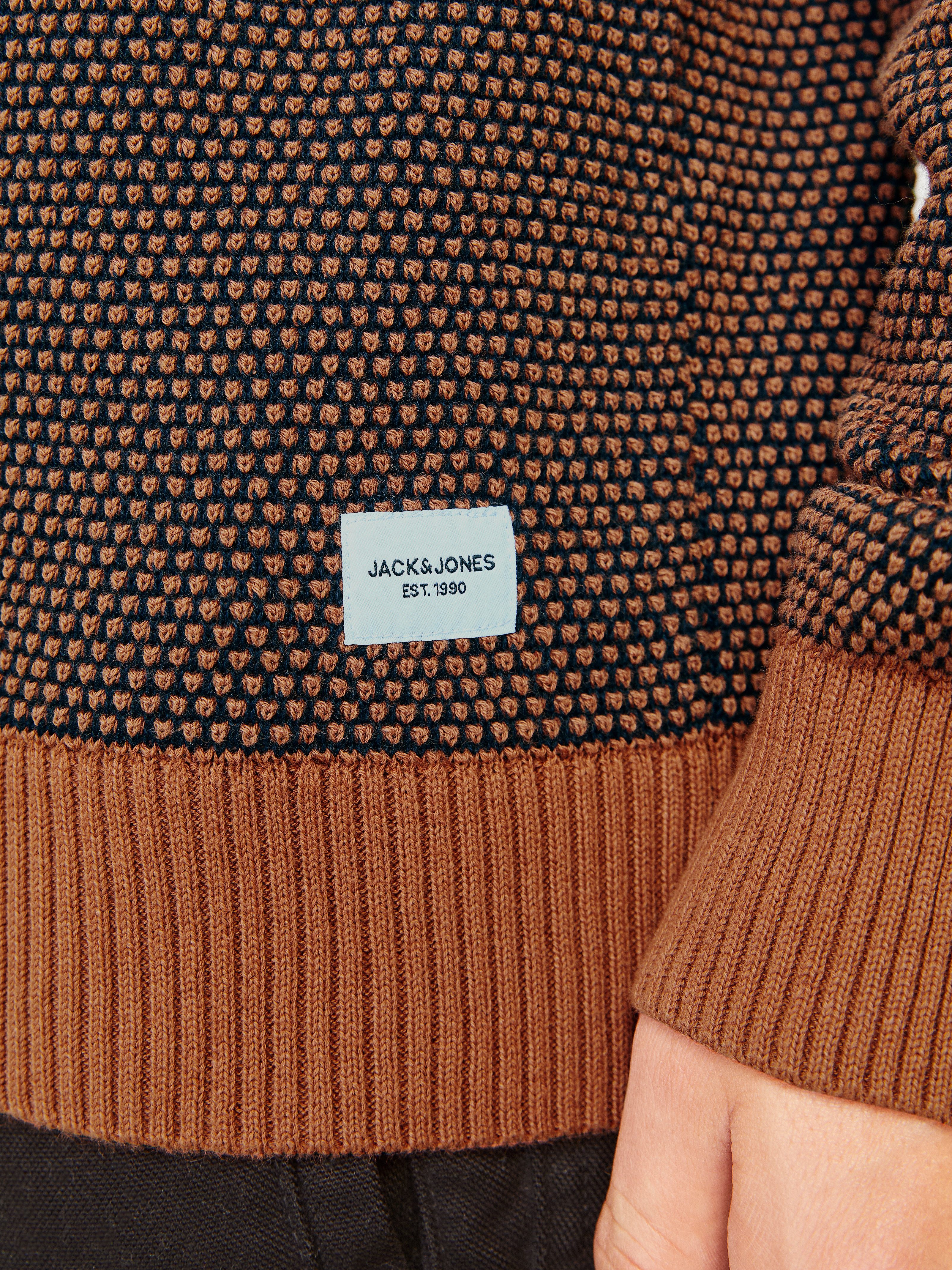 Jack & Jones Trui met ronde hals JJEGLOBE KNIT CREW NECK NOOS