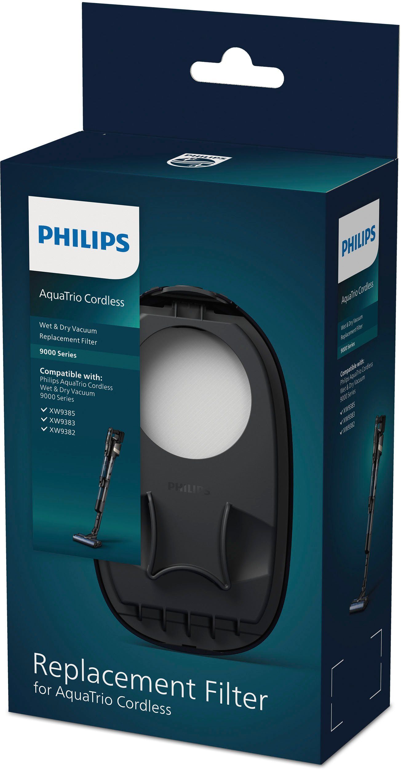 Philips Filterset Filtersatz, XV1791/01 Vervangingsfilter voor AquaTrio nat/droog stofzuiger