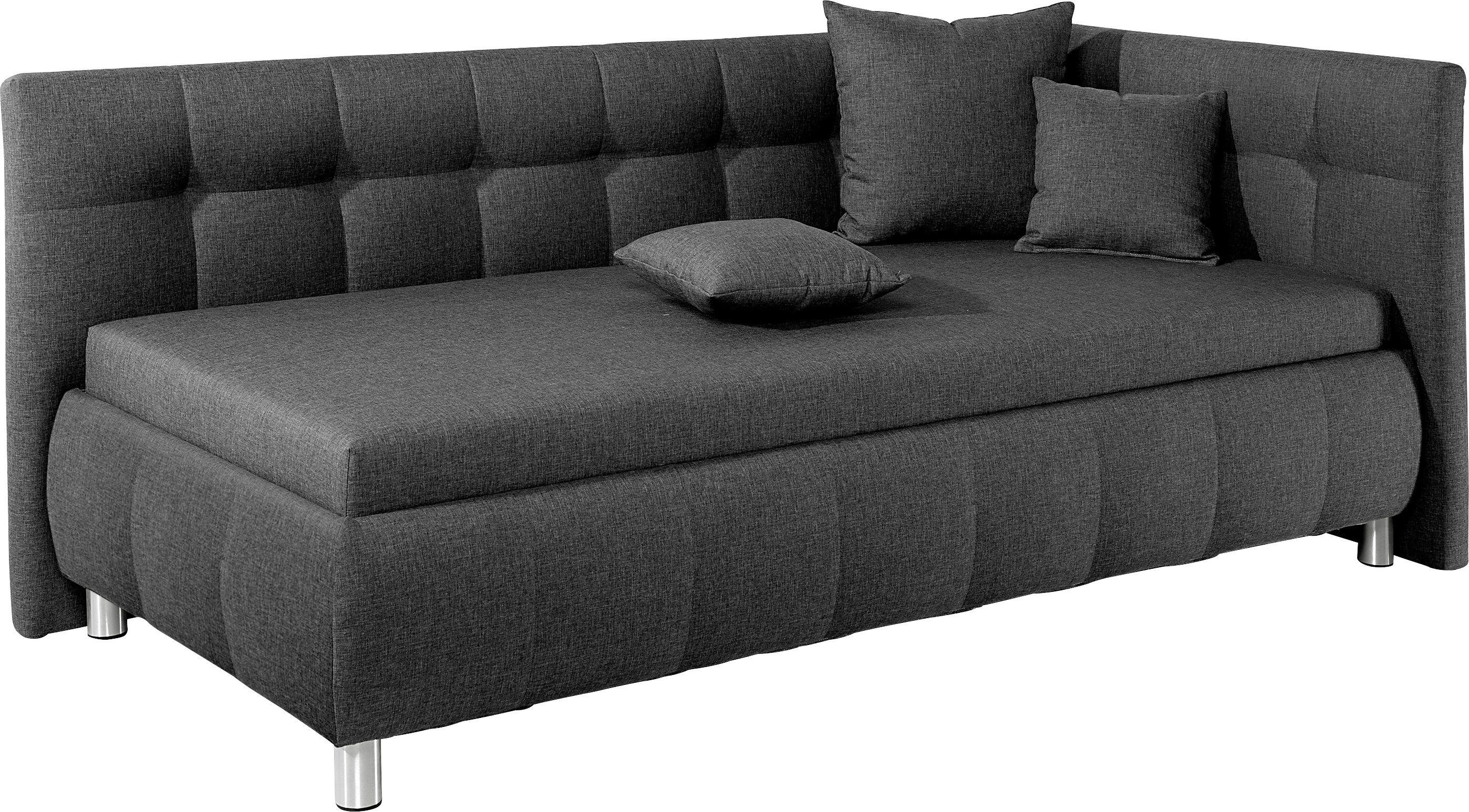 Maintal Bed Malea met bedkist, in 3 breedten, binnenvering- of bonell-matras ter keuze