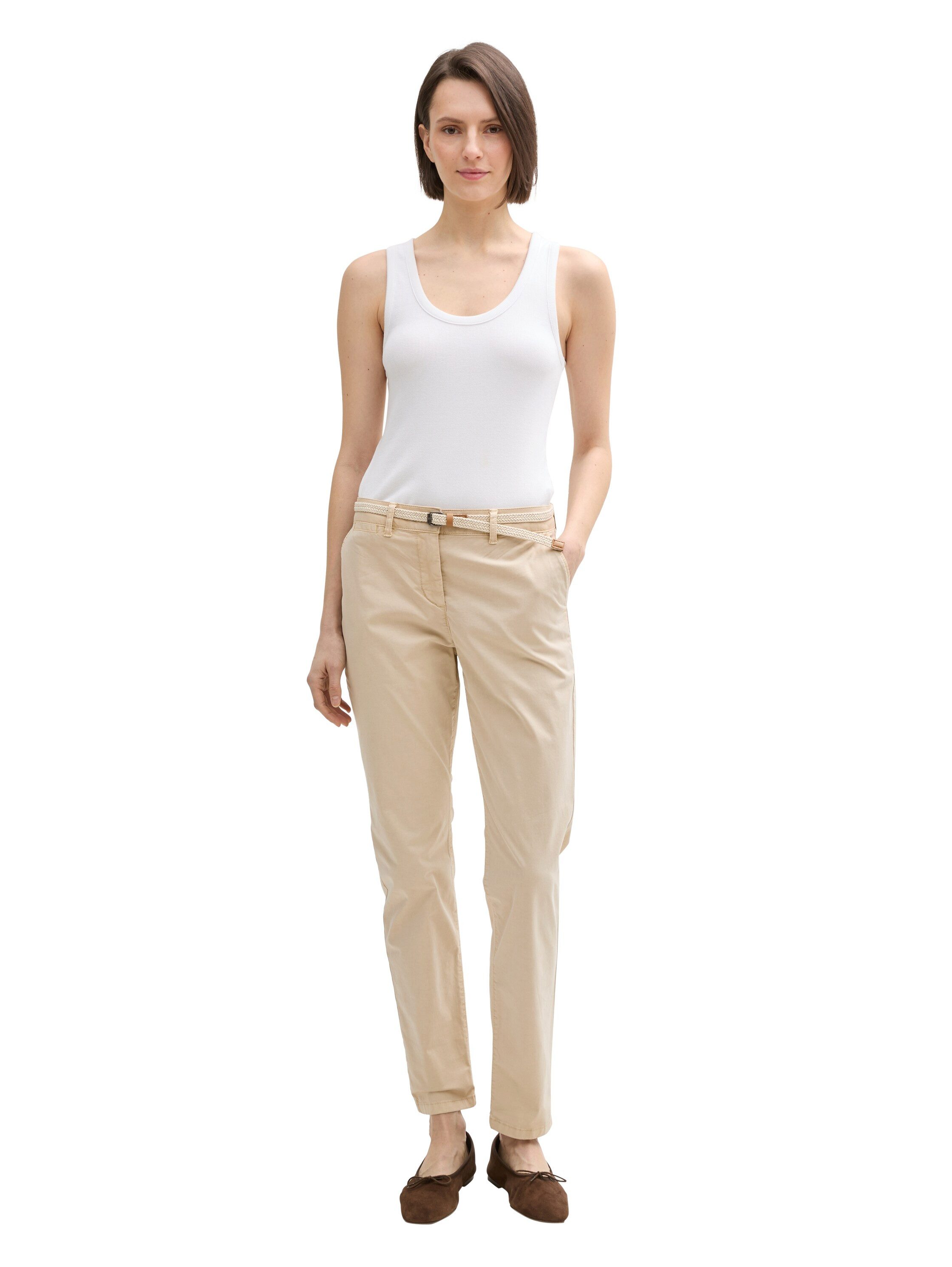Tom Tailor Chino met riem