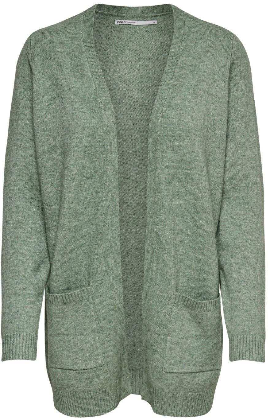 Only Vest ONLLESLY L/S OPEN CARDIGAN KNT NOOS