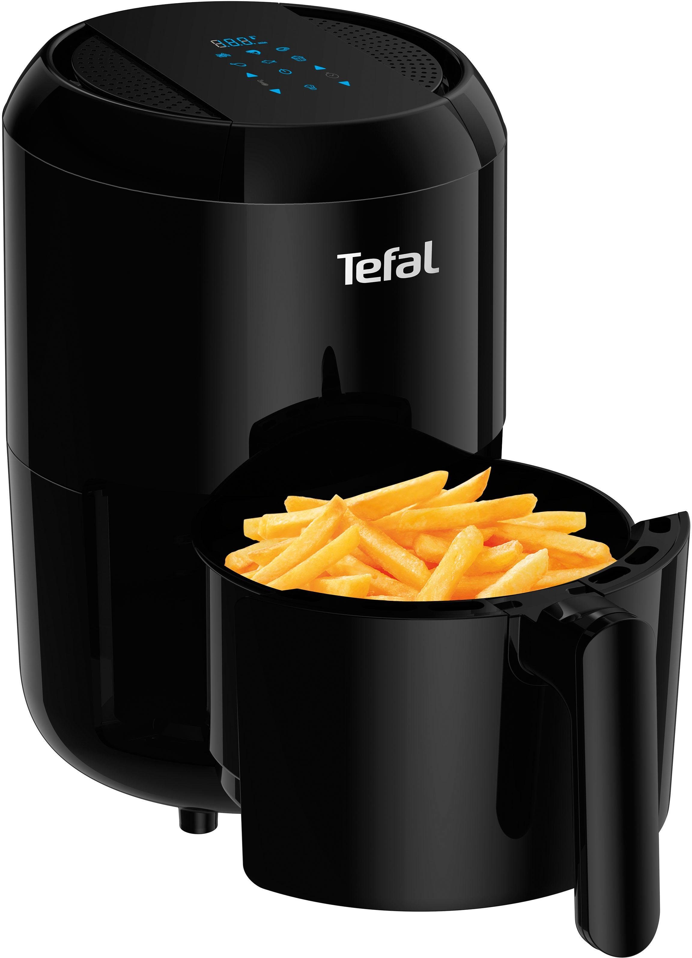 Tefal Airfryer EY3018 Easy Fry Compact Capaciteit: 1,6L, 6 kookprogramma's, timer, gezond...