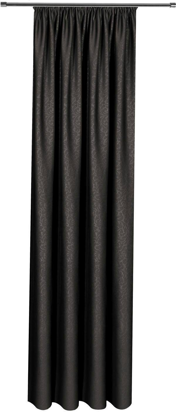 Gerster Gordijn Kira HxB: 245x140, decoratieve lussjaal met reliëfprint (1 stuk)