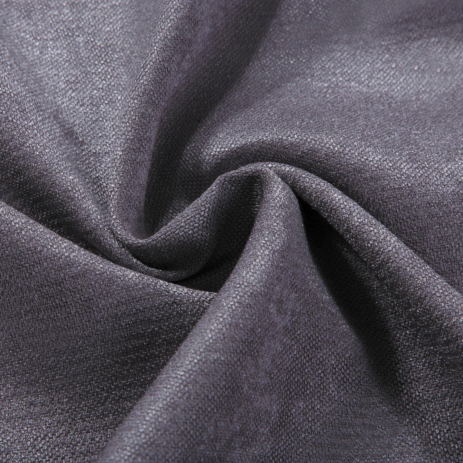 Gerster Gordijn Urban HxB: 235x140, hoogwaardige chenille sjaal met oogjes (1 stuk)