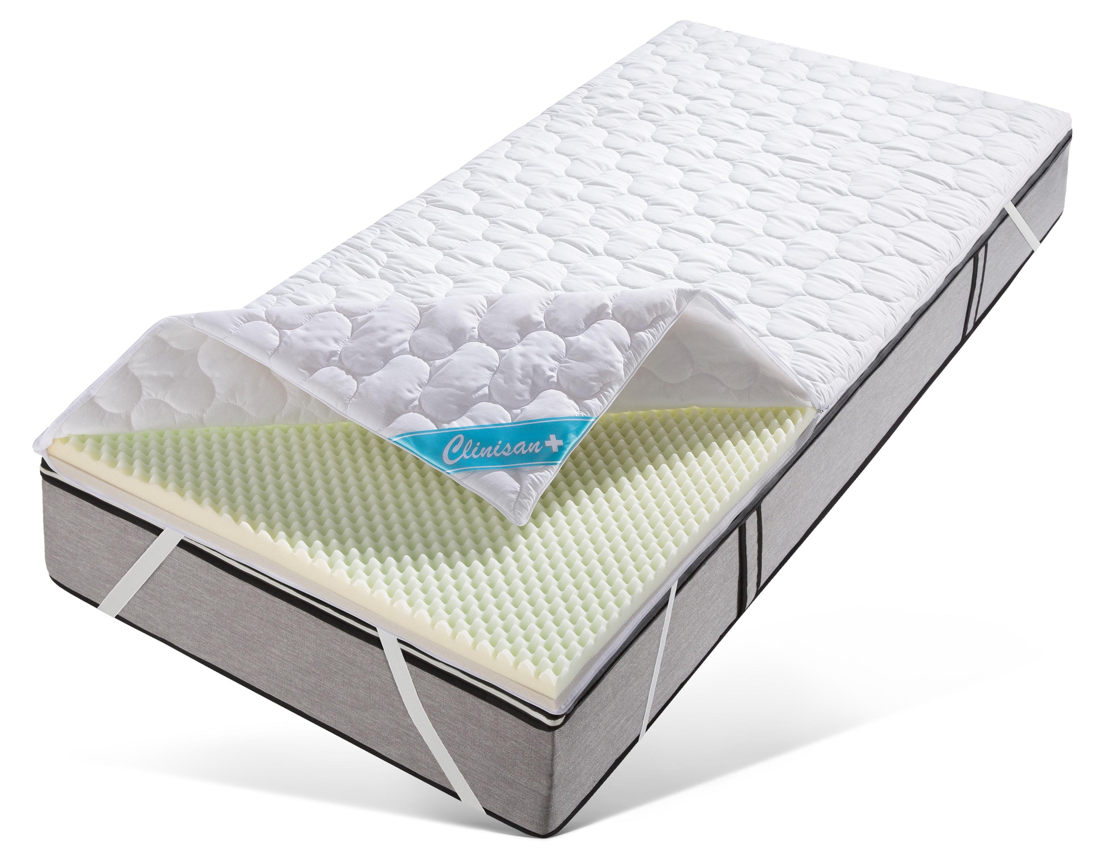 f.a.n. Frankenstolz Topmatras Comfortschuim, Clinisan Punktoflex Plus Topmatras in verschillende afmetingen, drukverminderende topmatras