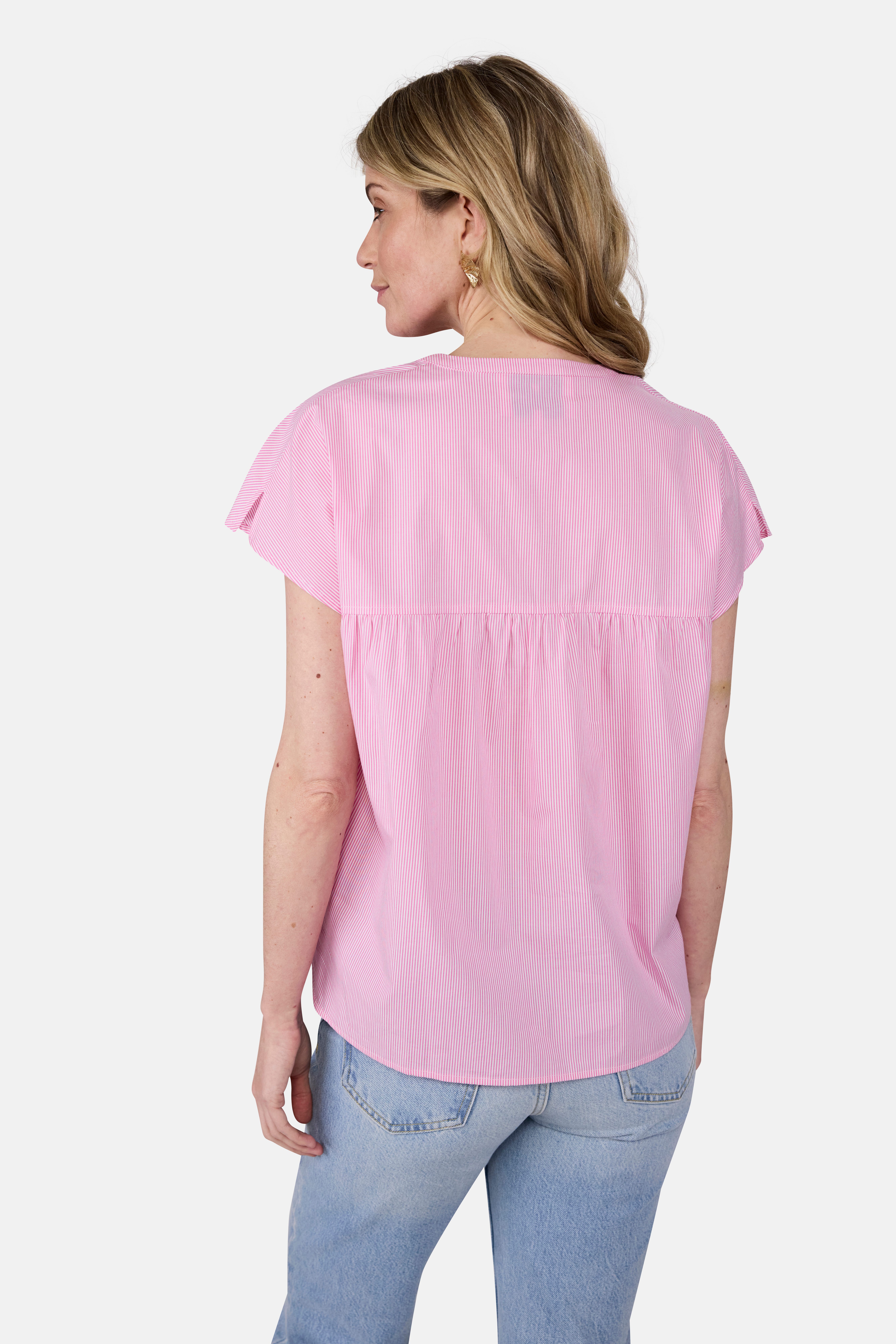 Lieblingsstück Blouse zonder sluiting met borduurwerk