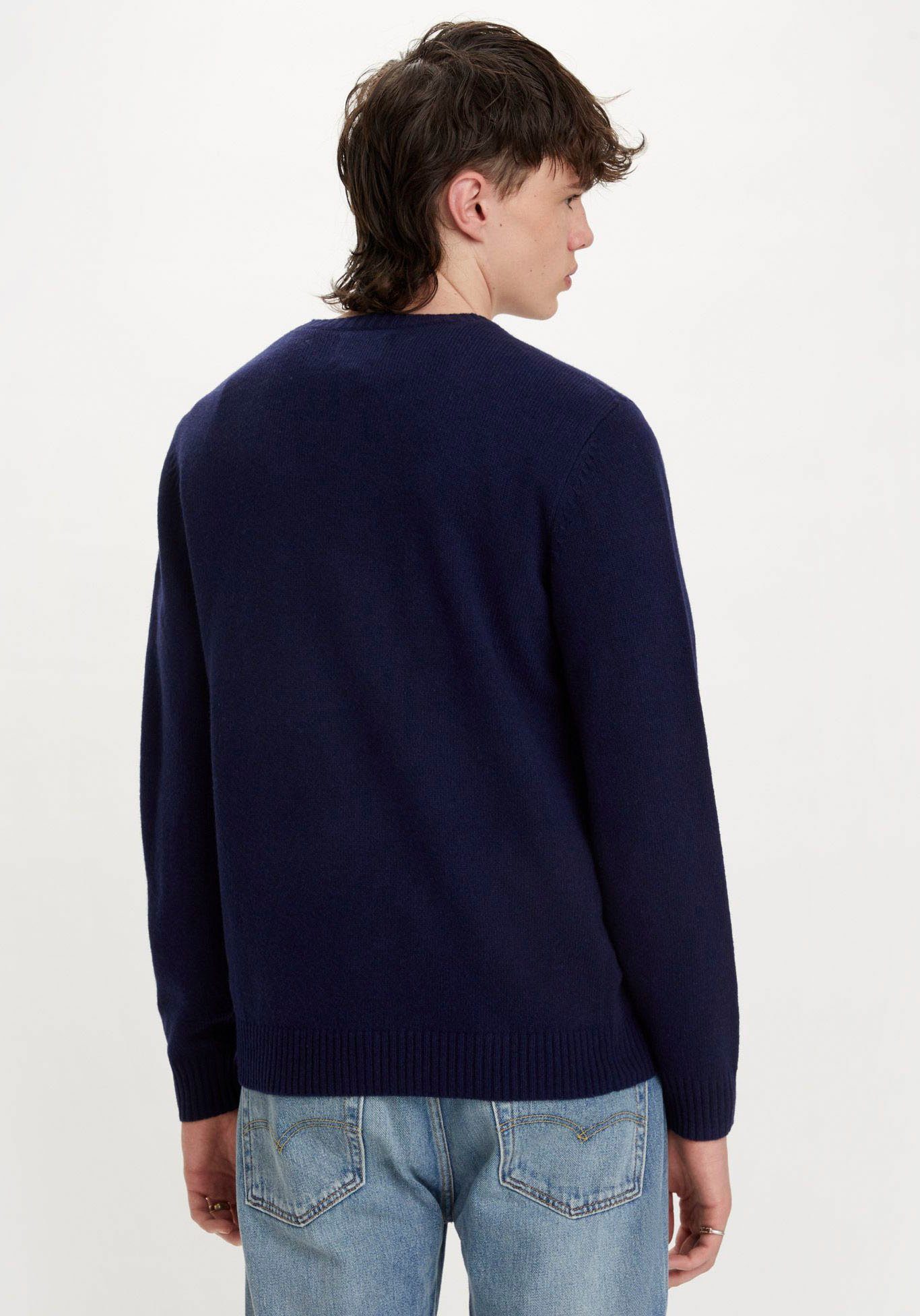 Levi's® Wollen trui ORIGINAL HM SWEATER in klassieke ronde halsvorm