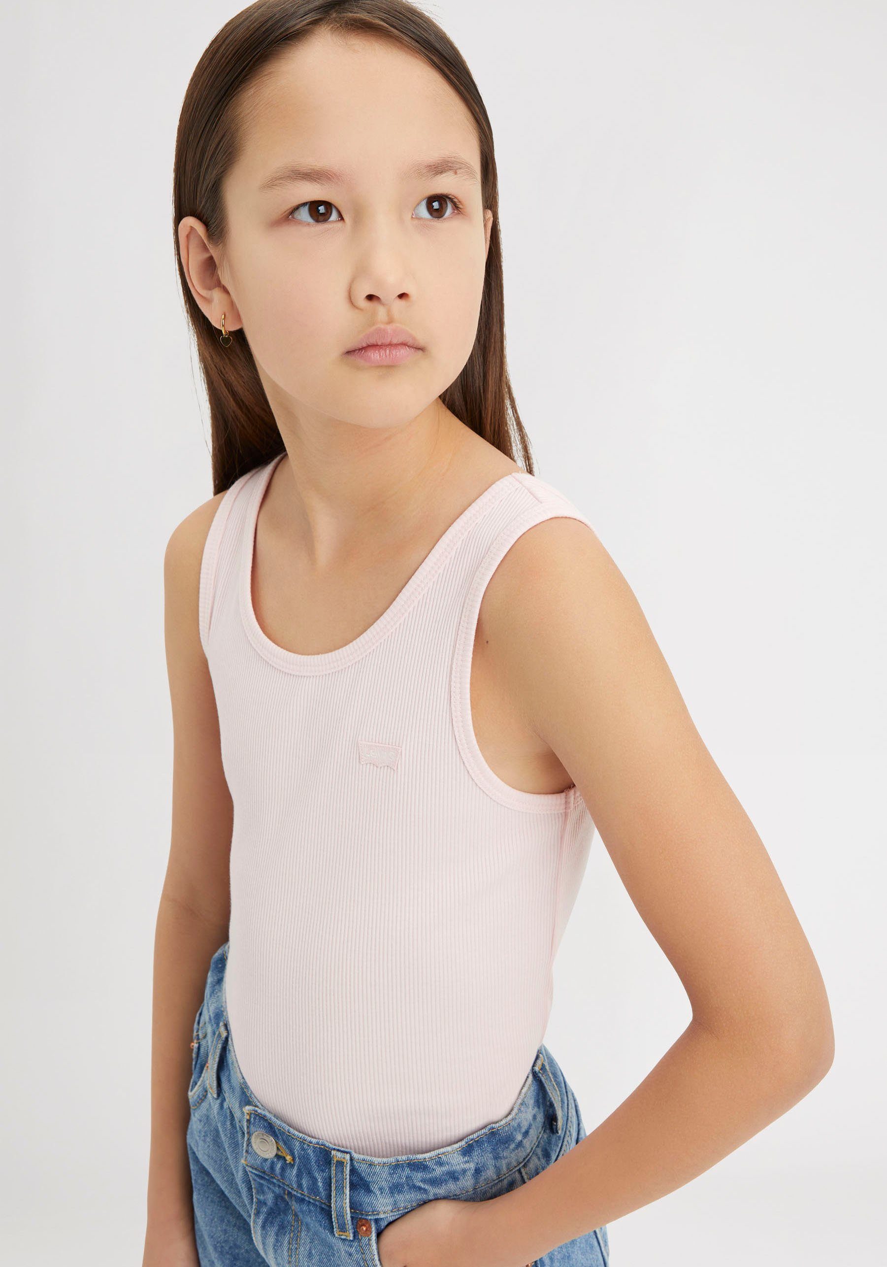 Levi's Kidswear Geribde tanktop LVG MEET AND GREET RIBBED TANK
