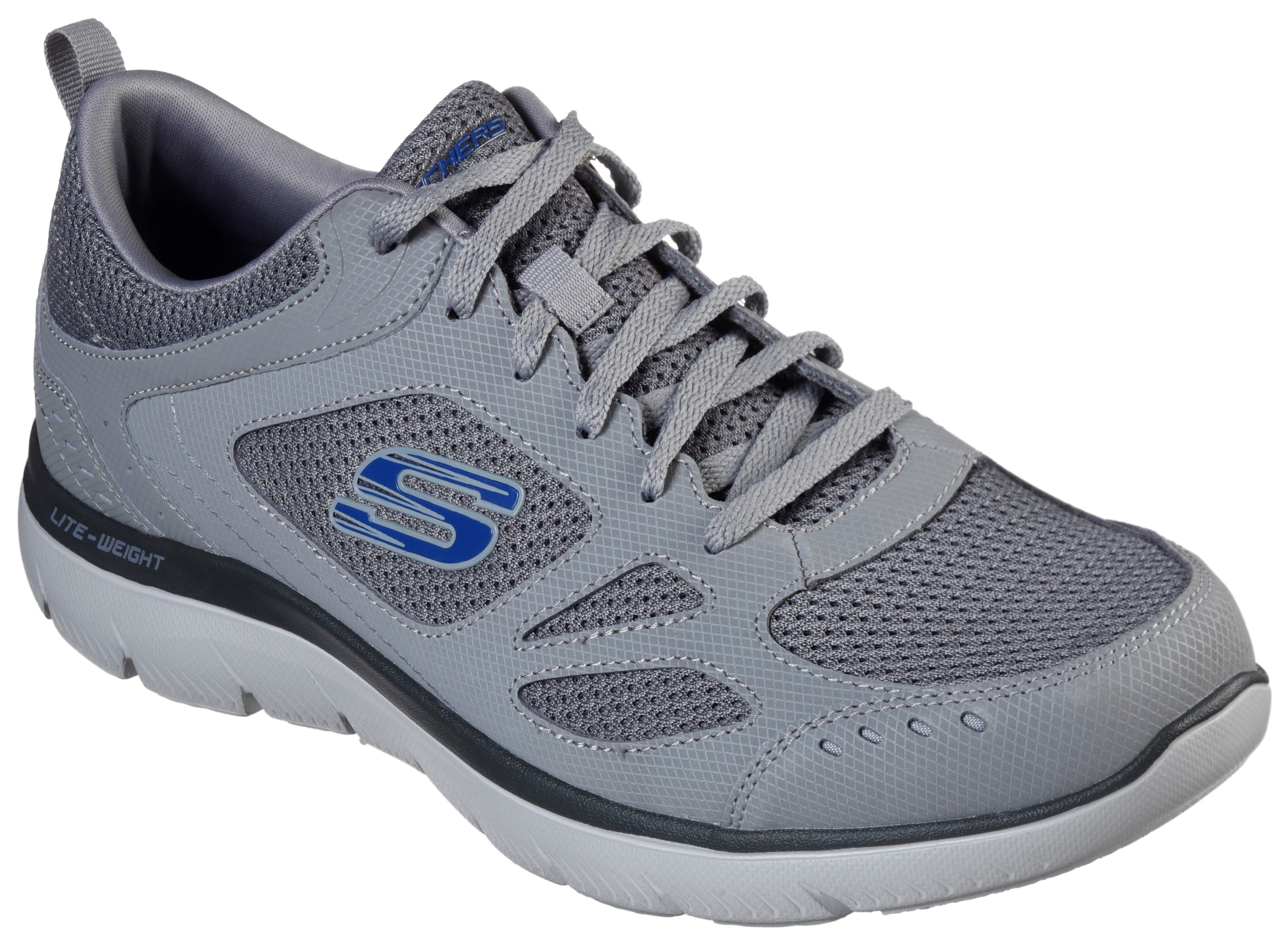 Skechers Sneakers Summits-South Rim in moderne materiaalmix, vrijetijdsschoen, halve schoen, veterschoen