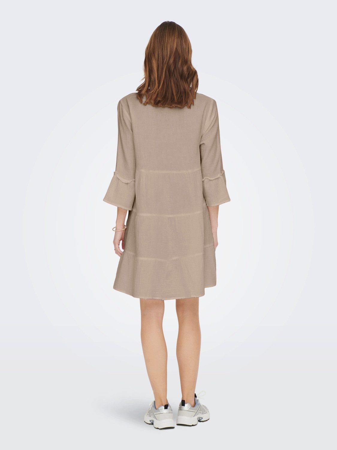 Only Tuniekjurk ONLTHYRA PEPLON DRESS NOOS WVN