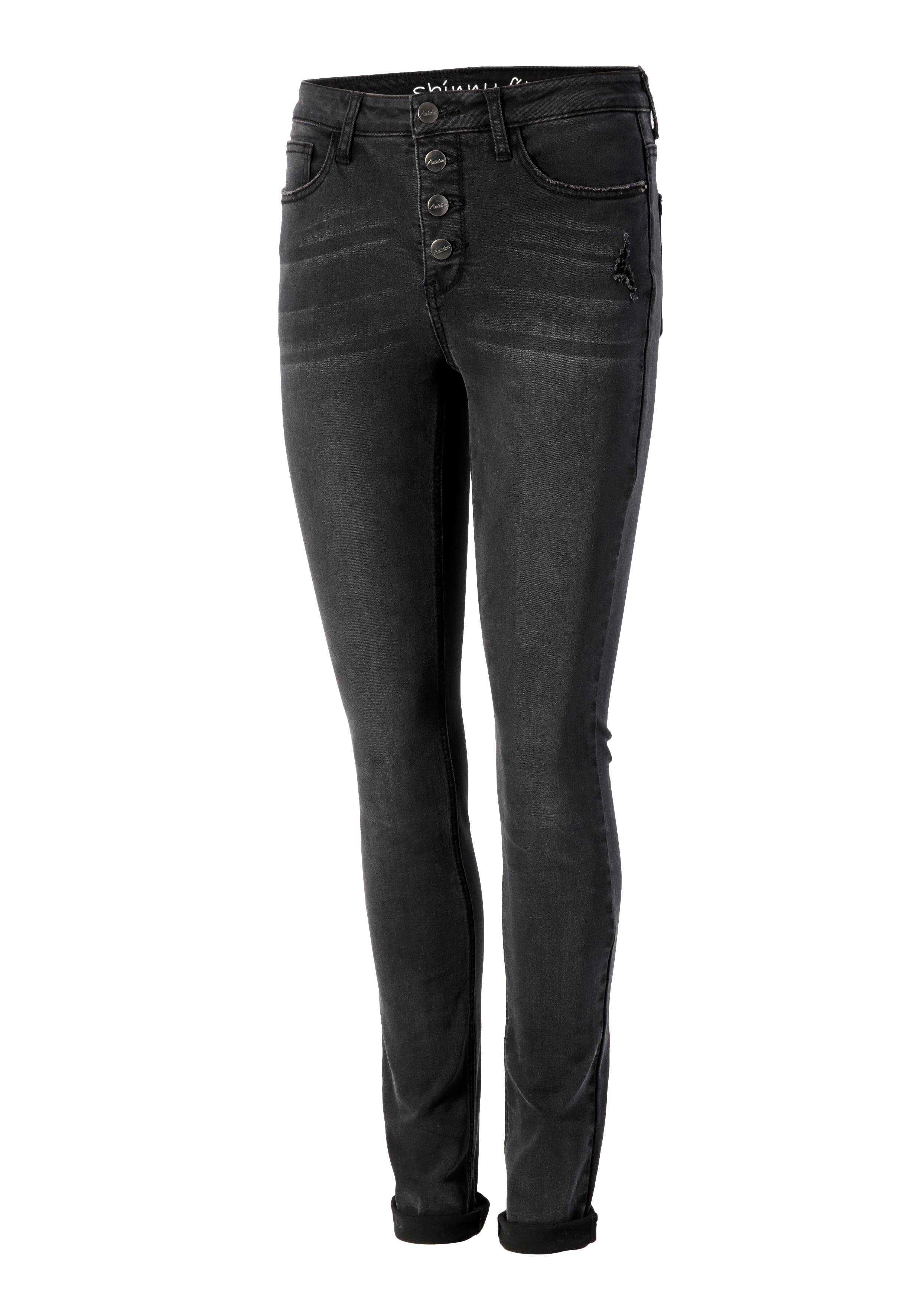Aniston CASUAL Skinny fit jeans regular waist