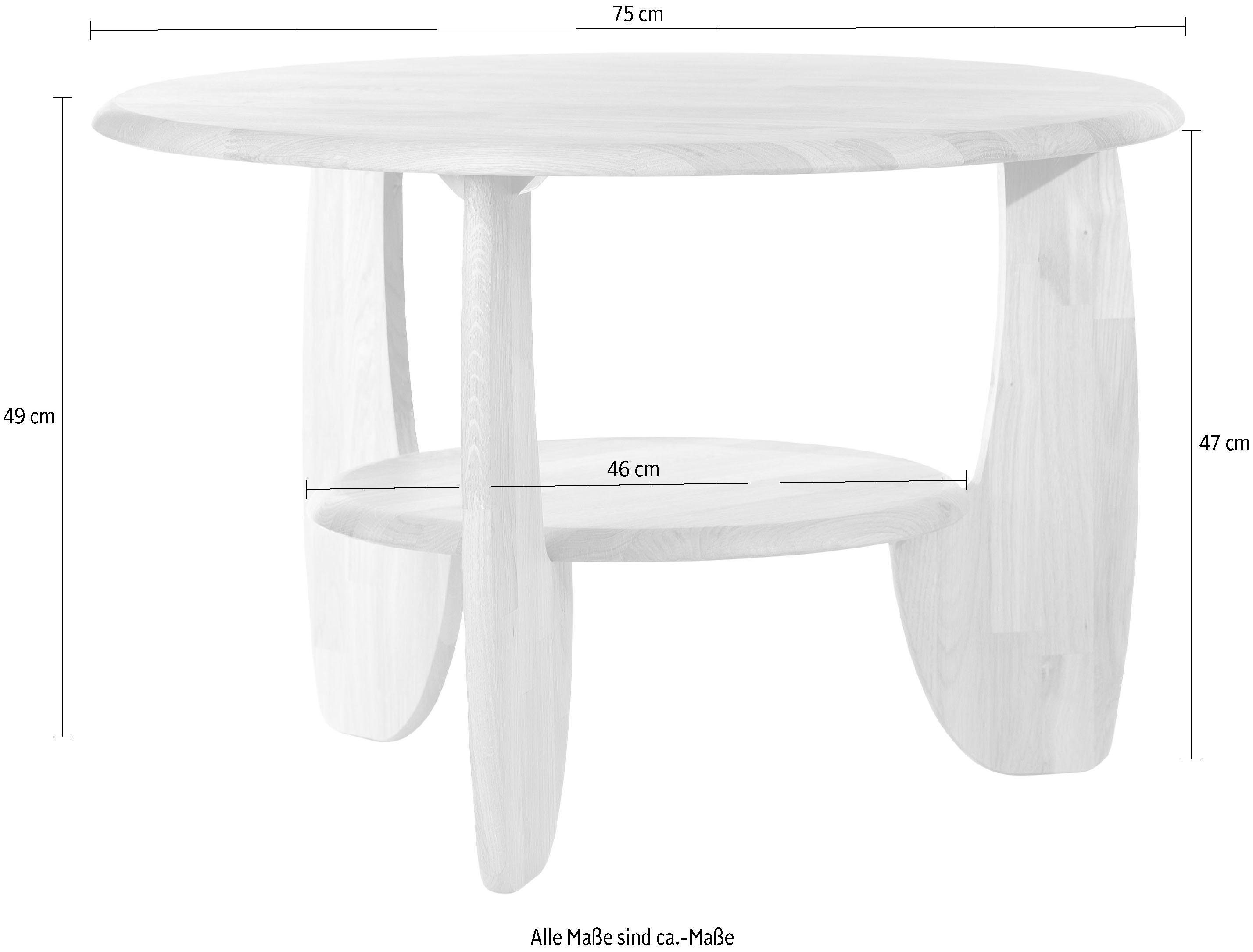 Home affaire Salontafel LENNY in rond ontwerp