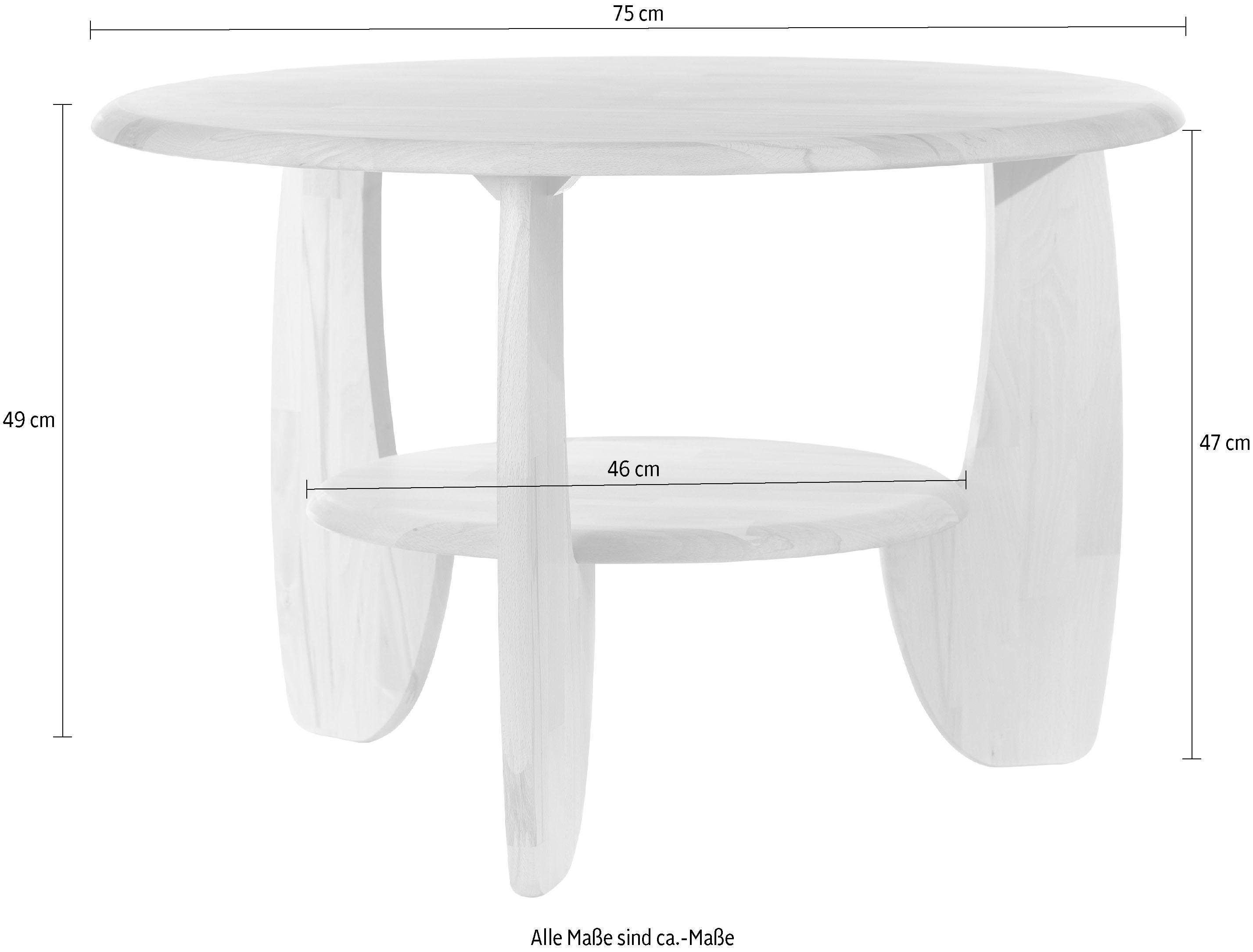 Home affaire Salontafel LENNY in rond ontwerp