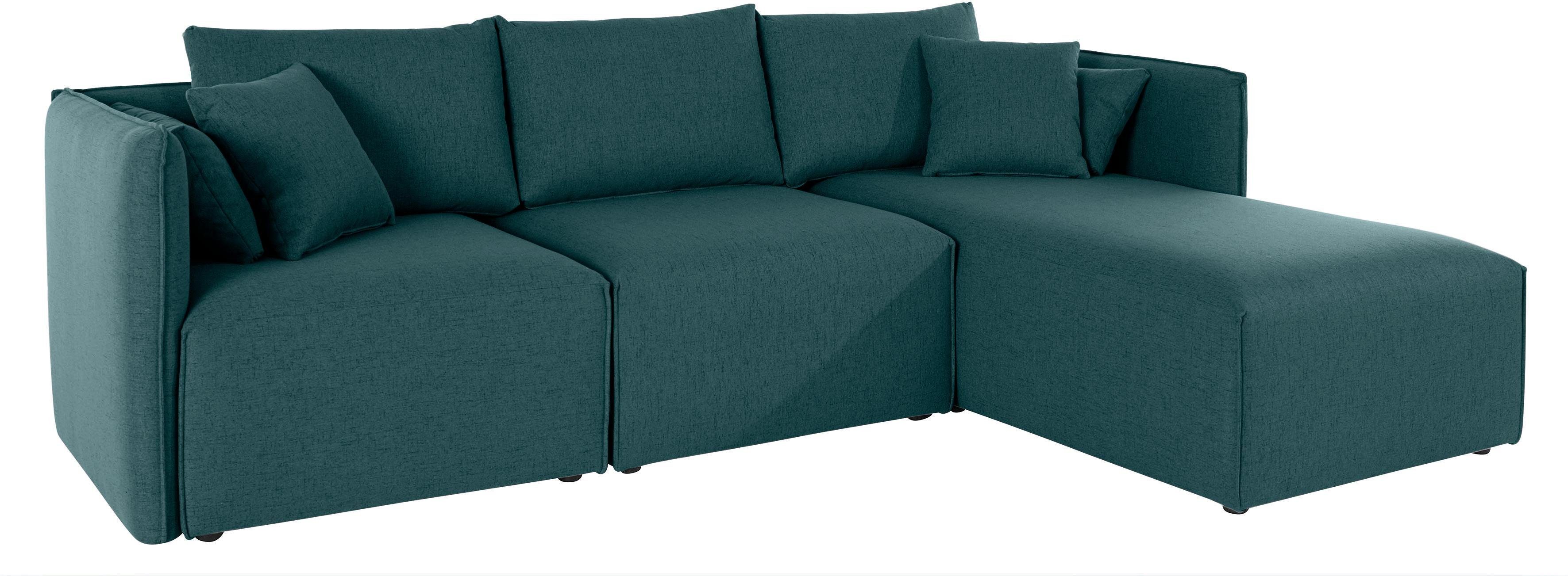 andas Hoekbank Nöre L-vorm 3 delen, in vele bekledingskwaliteiten en kleuren. module onderdelen zie "nöre" (3-delig)