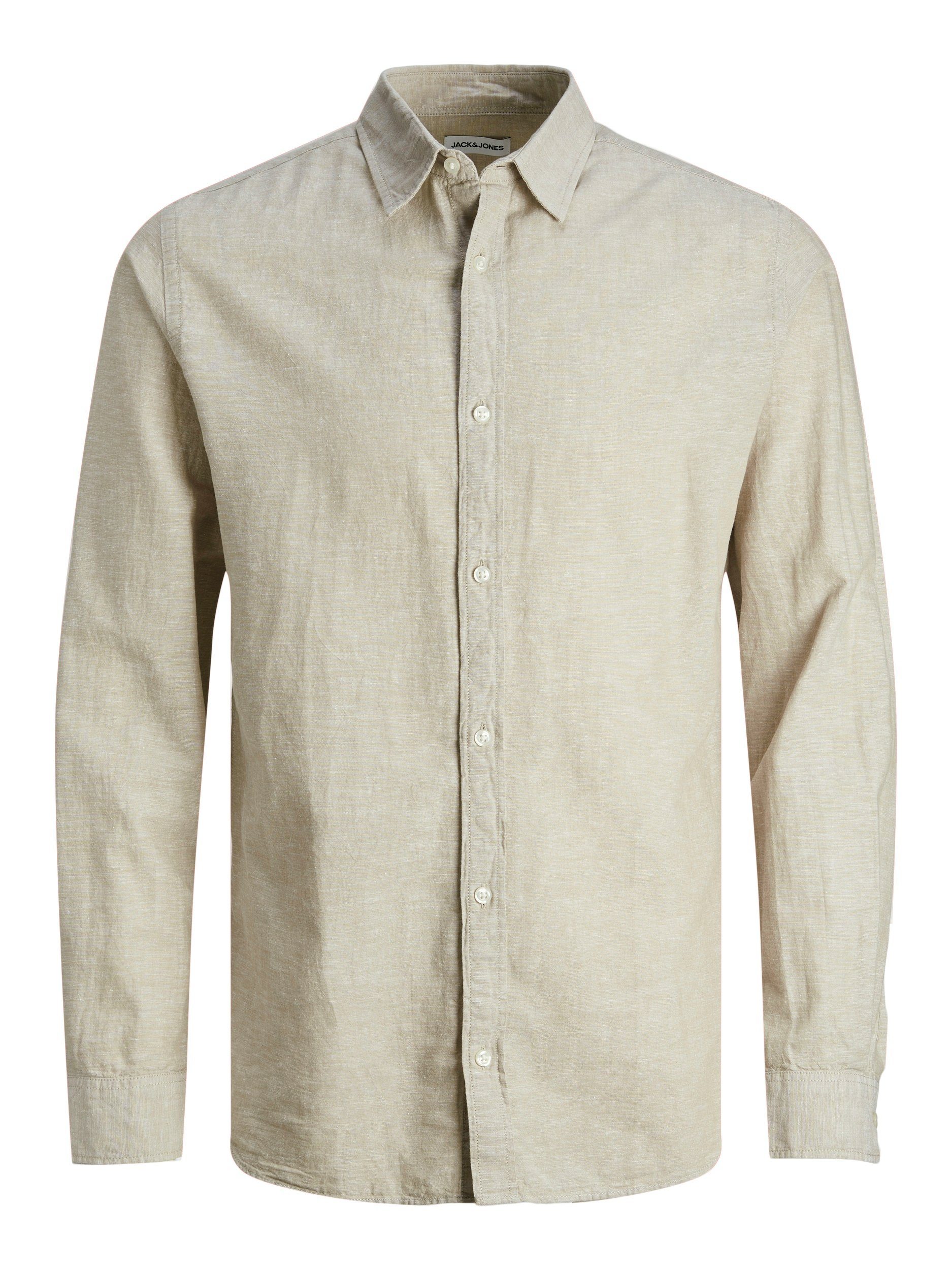 Jack & Jones Overhemd met lange mouwen JJELINEN BLEND SHIRT LS SN