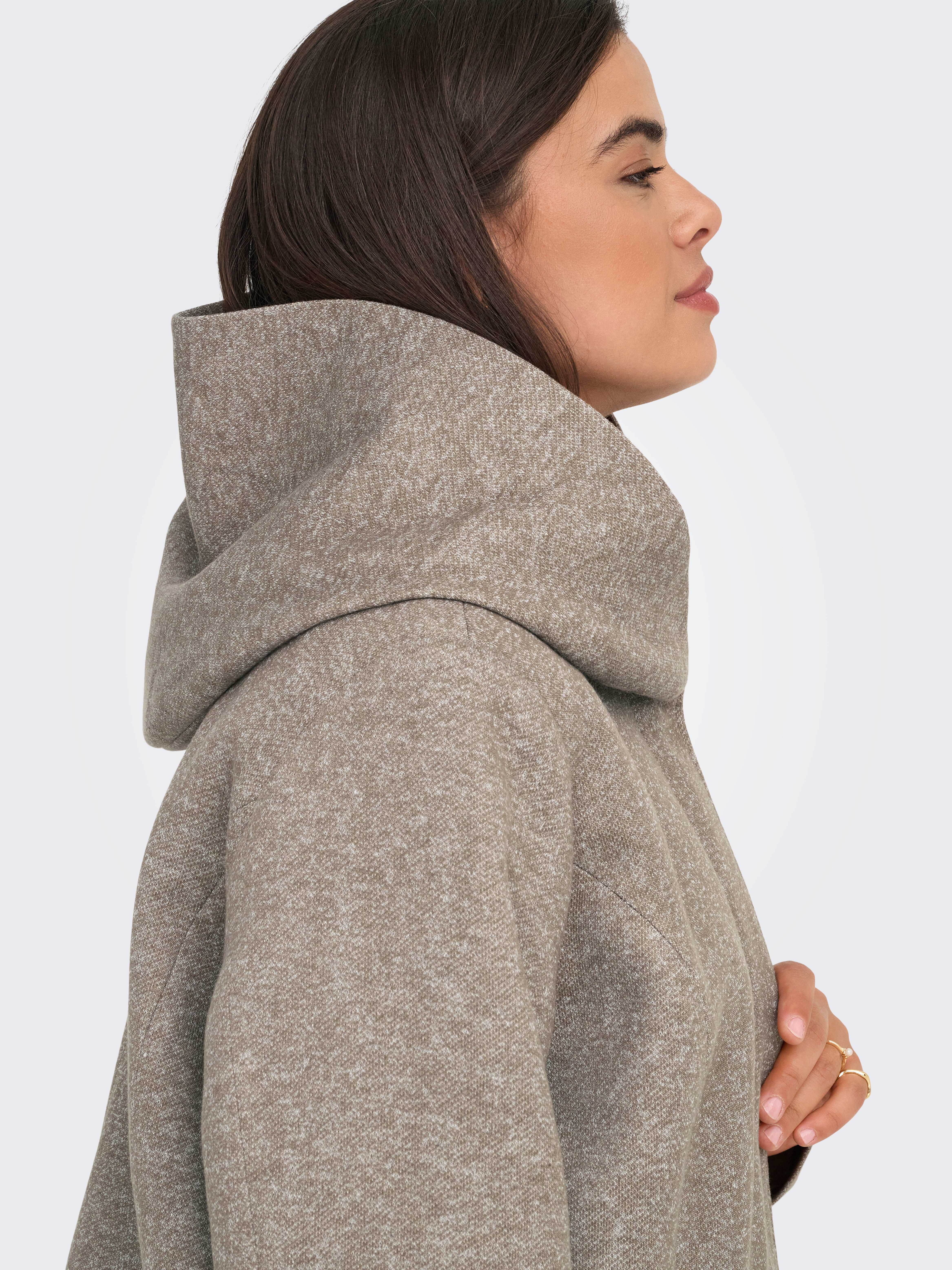 ONLY CARMAKOMA Korte jas CARSEDONA LIGHT COAT OTW NOOS