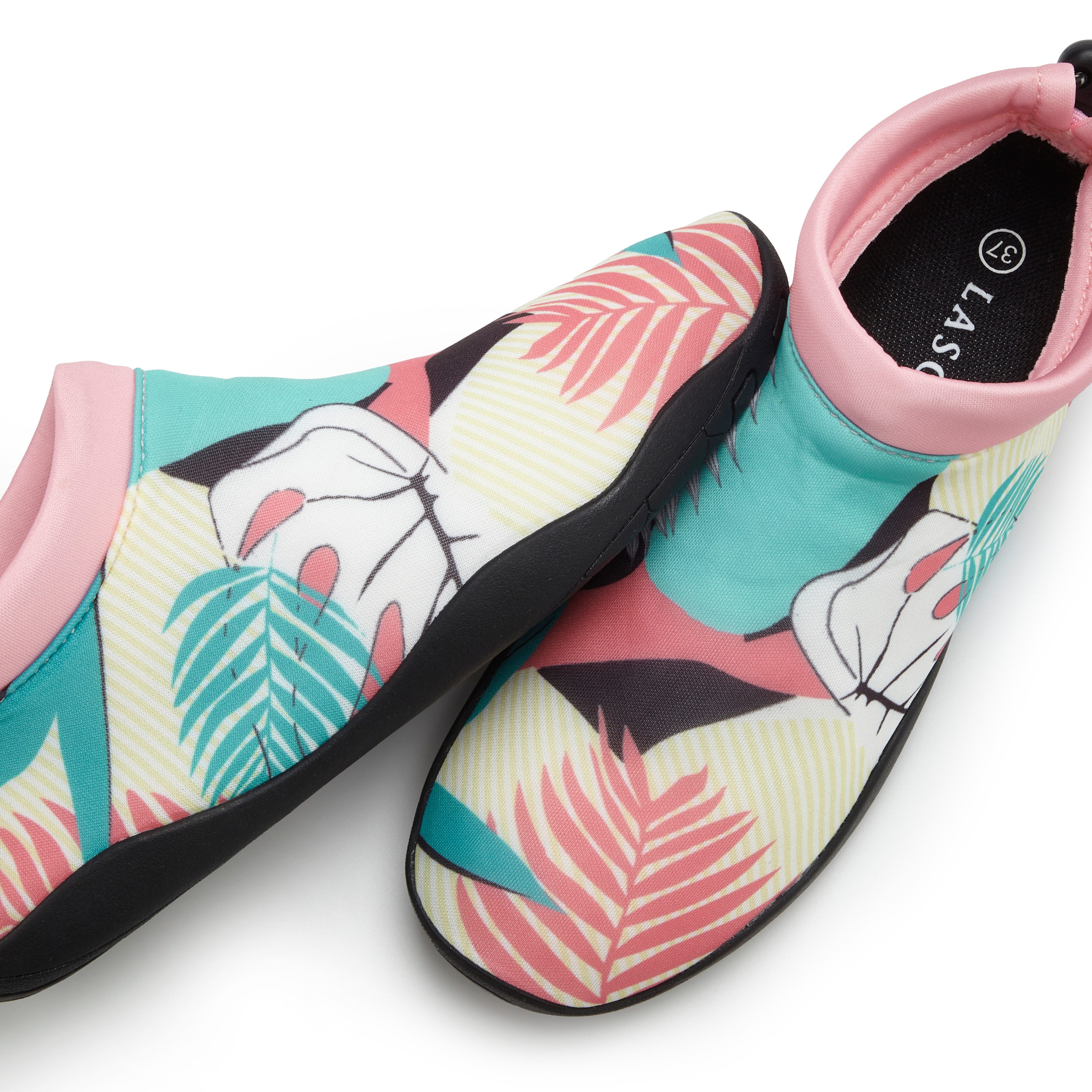 Lascana Waterschoenen Aquaschoen, slipper, waterschoen ultralicht en snel drogend VEGAN