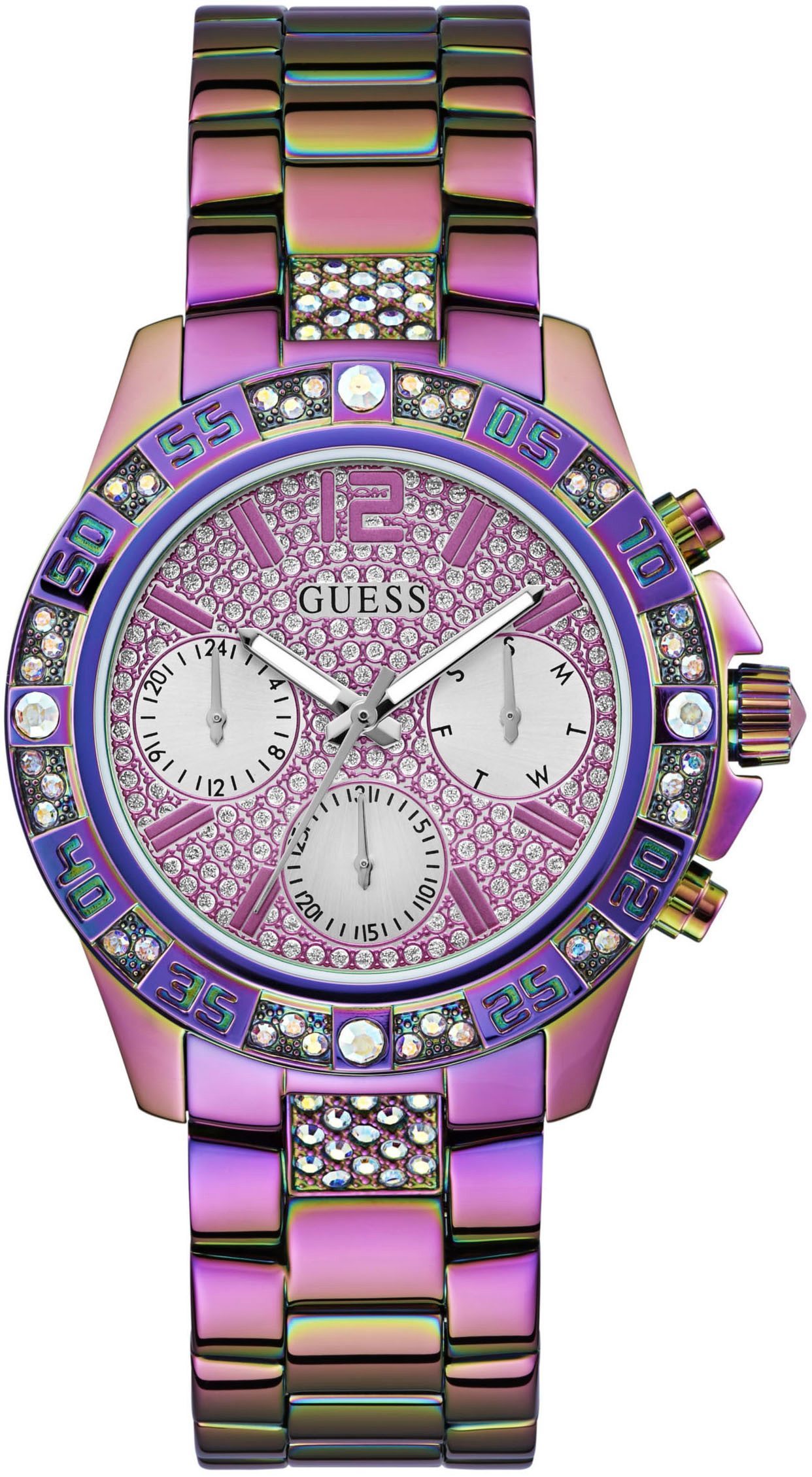 Dameshorloge Majesty Guess , Multicolor , Dames