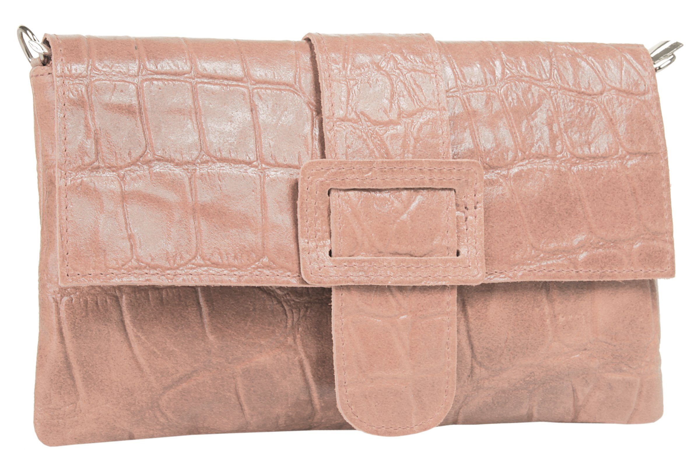 Cluty Avondtasje echt leer, made in italy