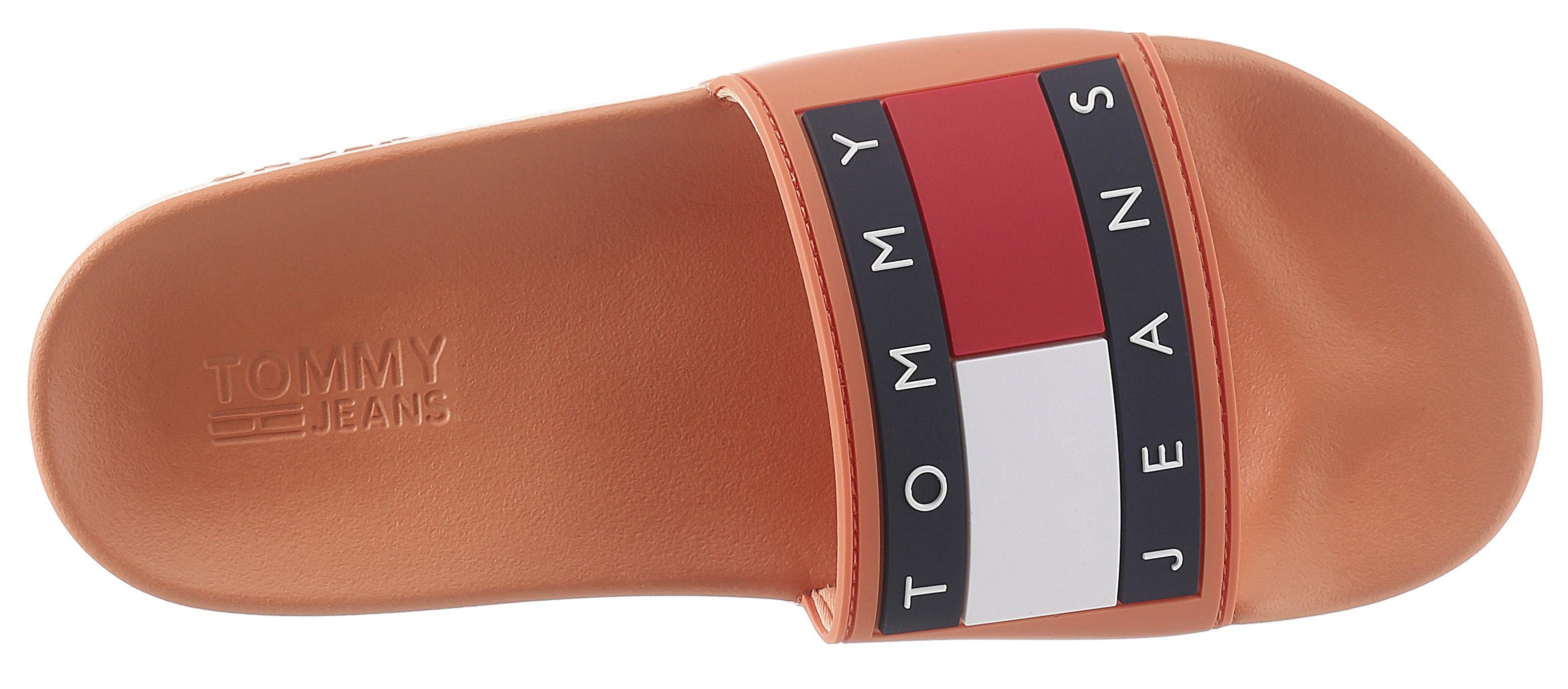 adilette slippers oranje