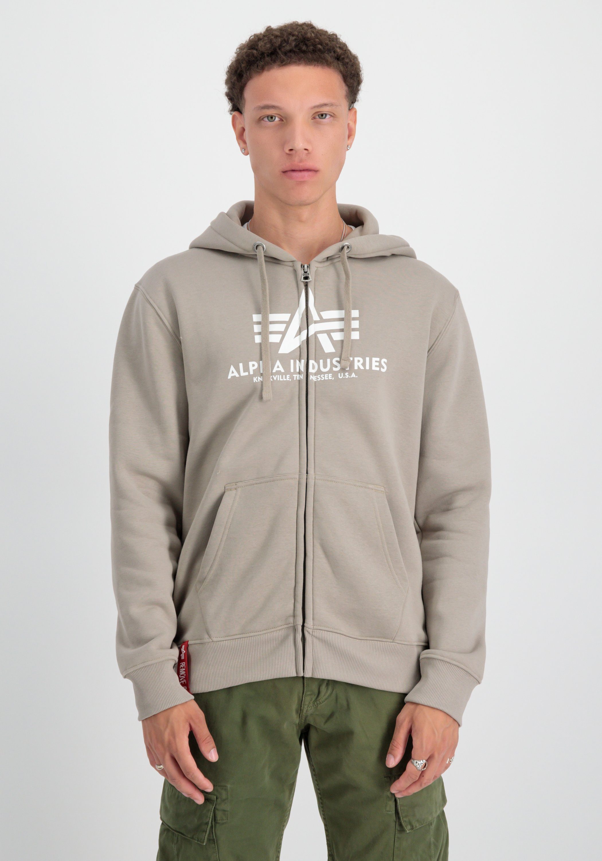 Alpha Industries Hoodie Alpha Industries Men - Hoodies Basic Zip Hoodie BL