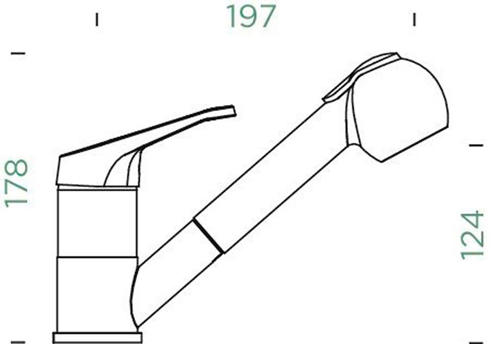 Schock Keukenkraan Armatur Cosmos SB