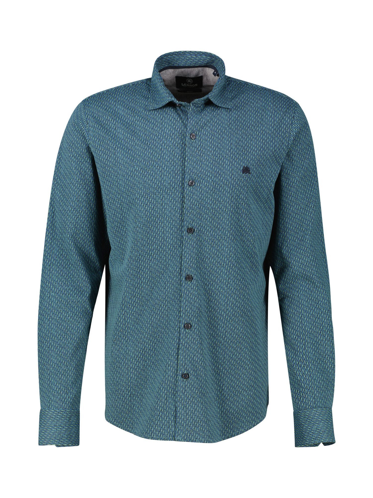 Lerros Overhemd met lange mouwen LERROS jersey herenoverhemd