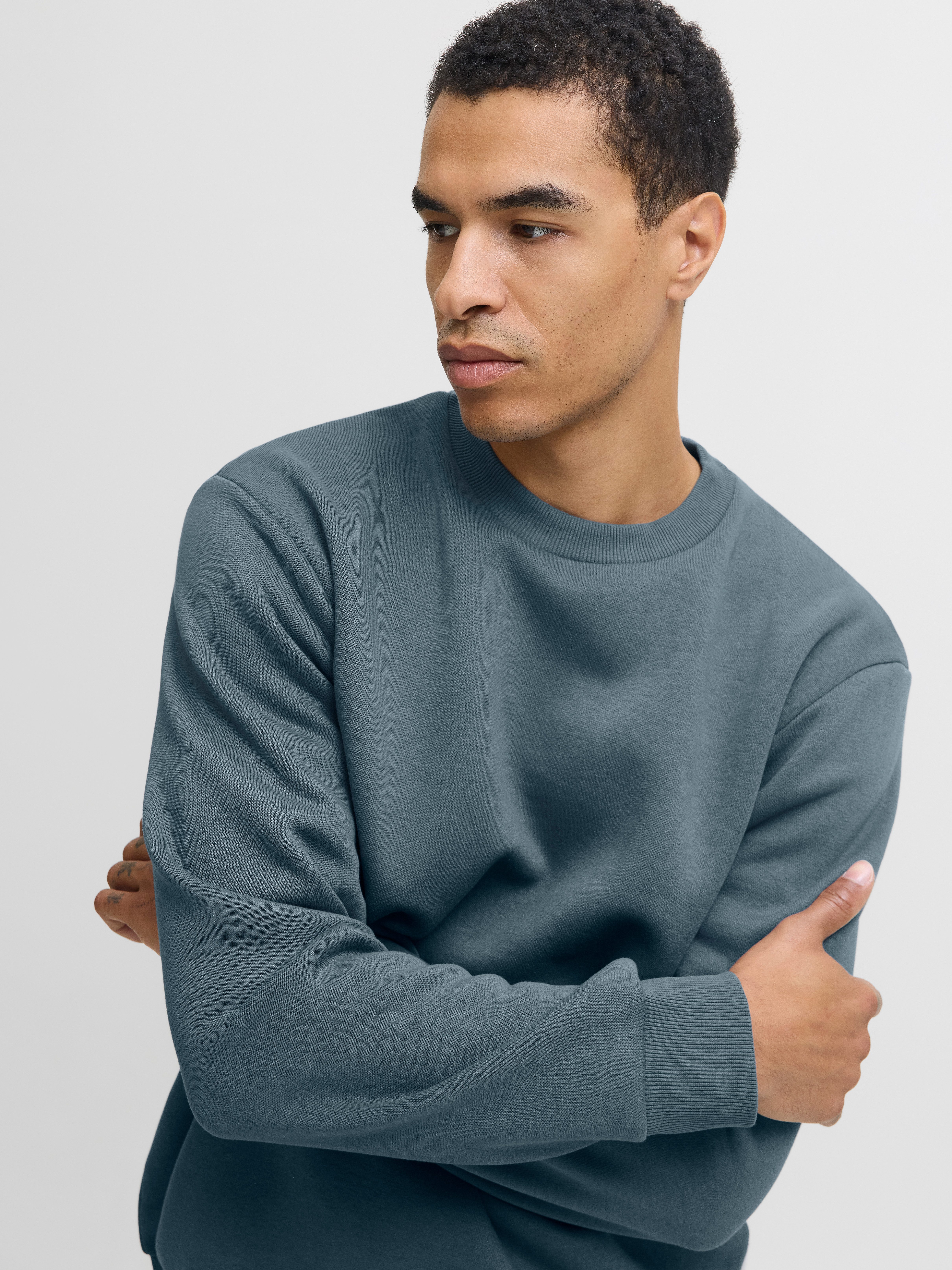 Jack & Jones Sweatshirt JJEBRADLEY met ribboorden voor dagelijks gebruik en vrije tijd