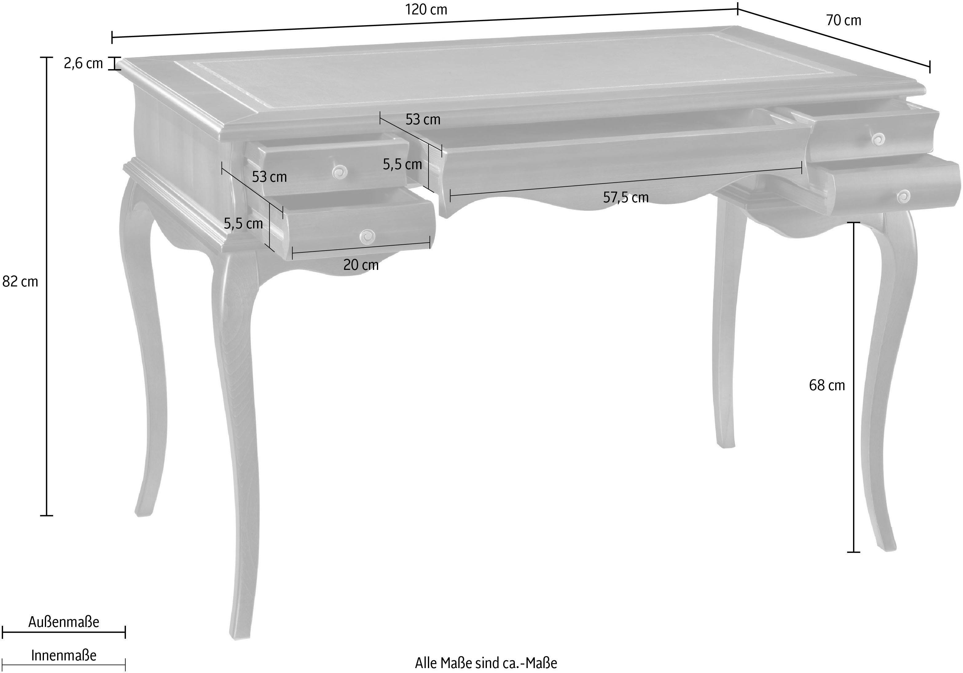 Home affaire Bureau Tafel Damigella