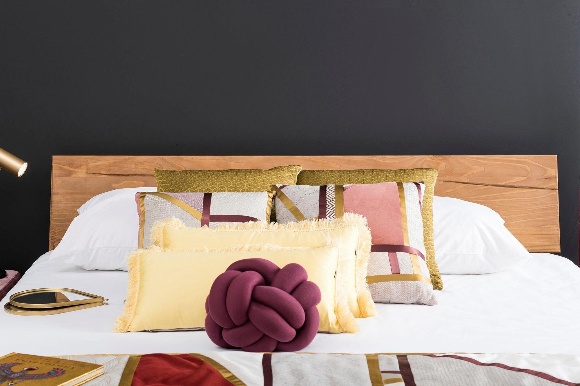 SalesFever Massief houten ledikant Eik Balkenbed in rustieke landelijke look