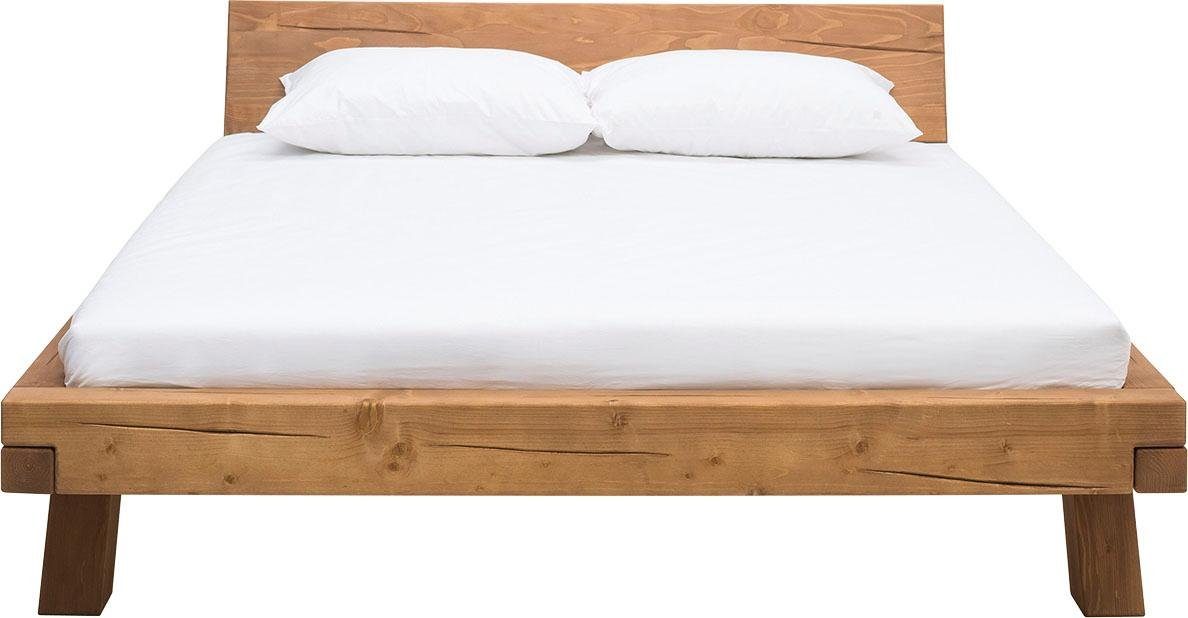 SalesFever Massief houten ledikant Eik Balkenbed in rustieke landelijke look